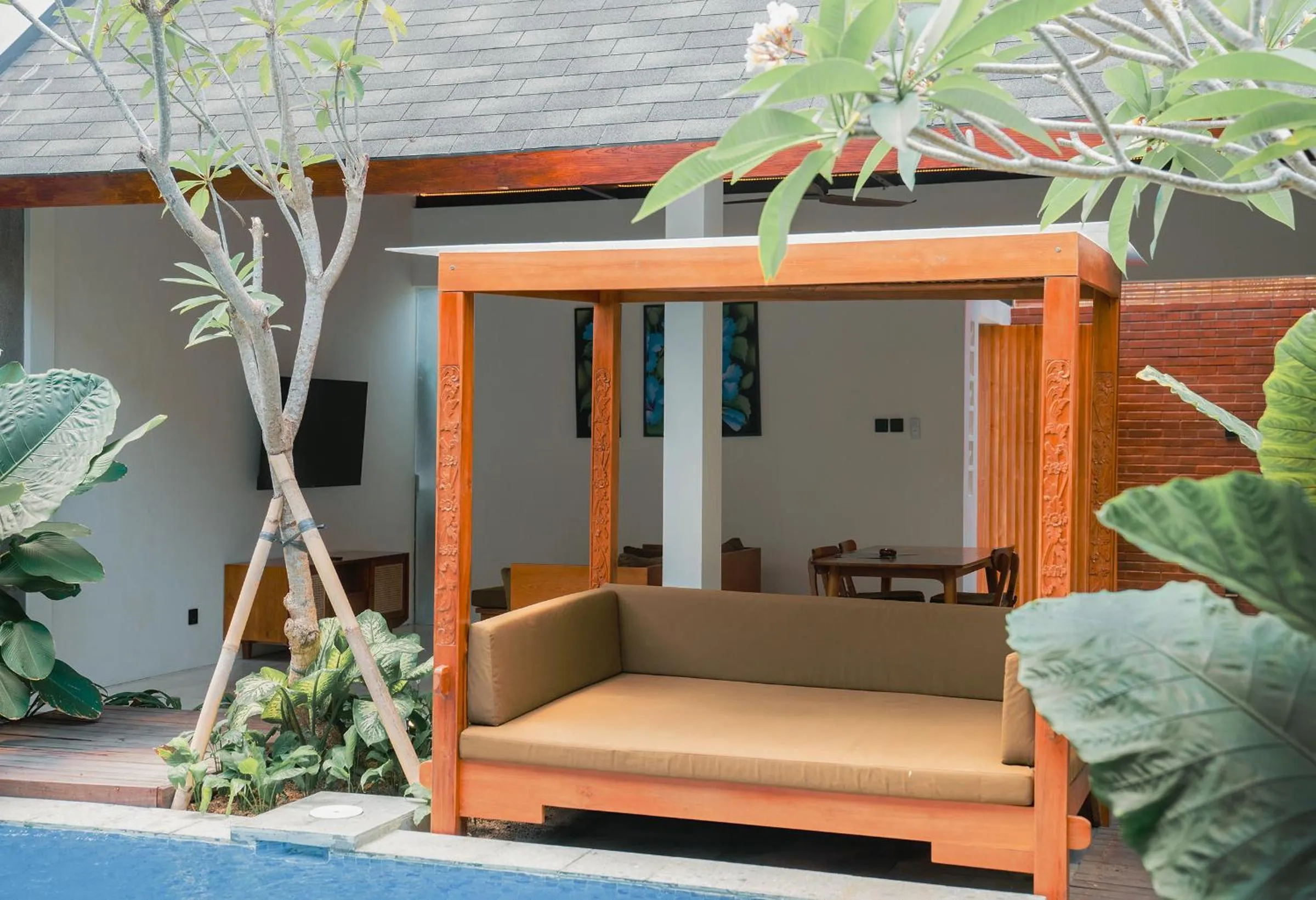 Living room in Villa Bulan Bali