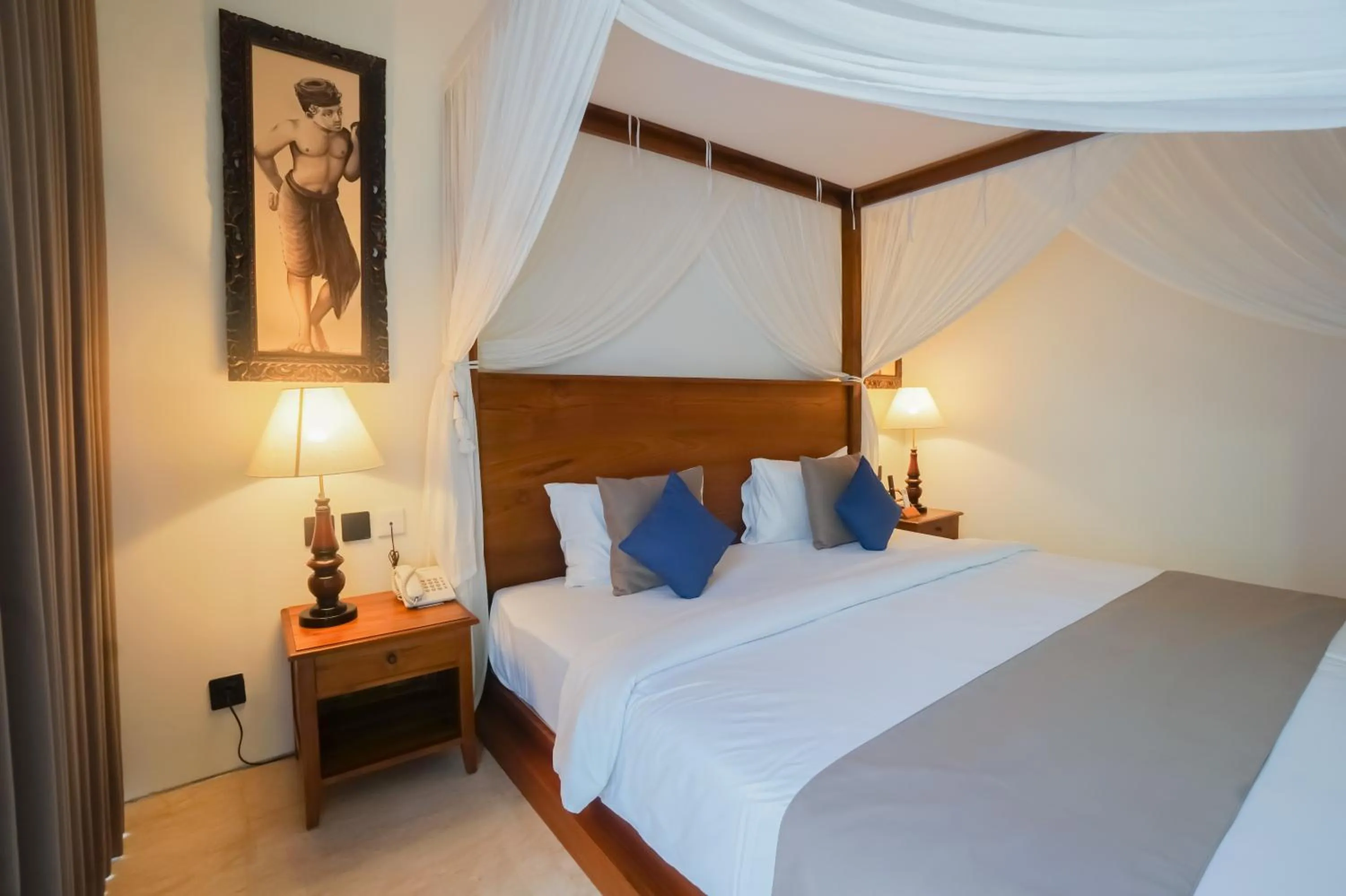 Bedroom, Bed in Villa Bulan Bali