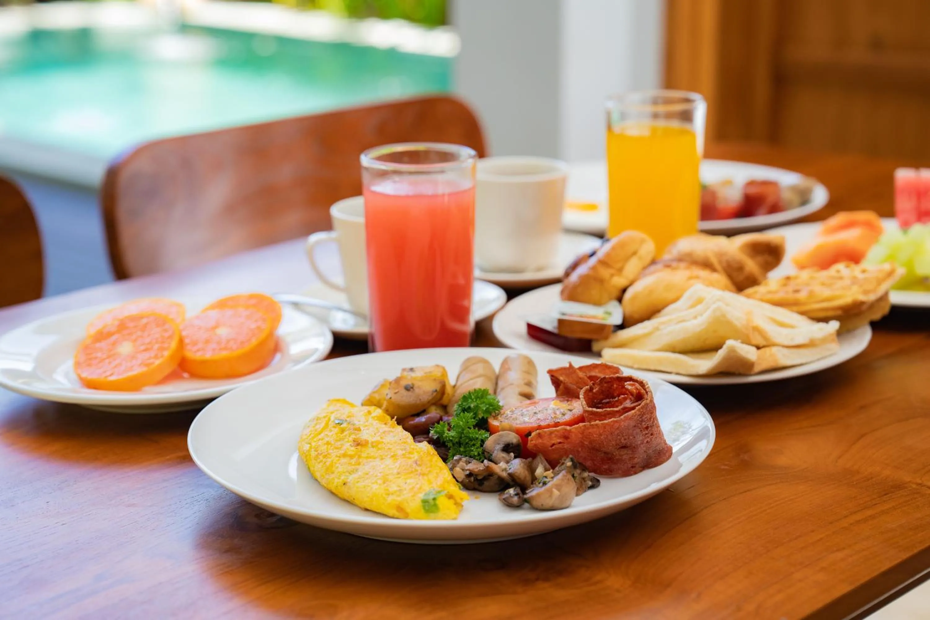 Food and drinks in Villa Bulan Bali