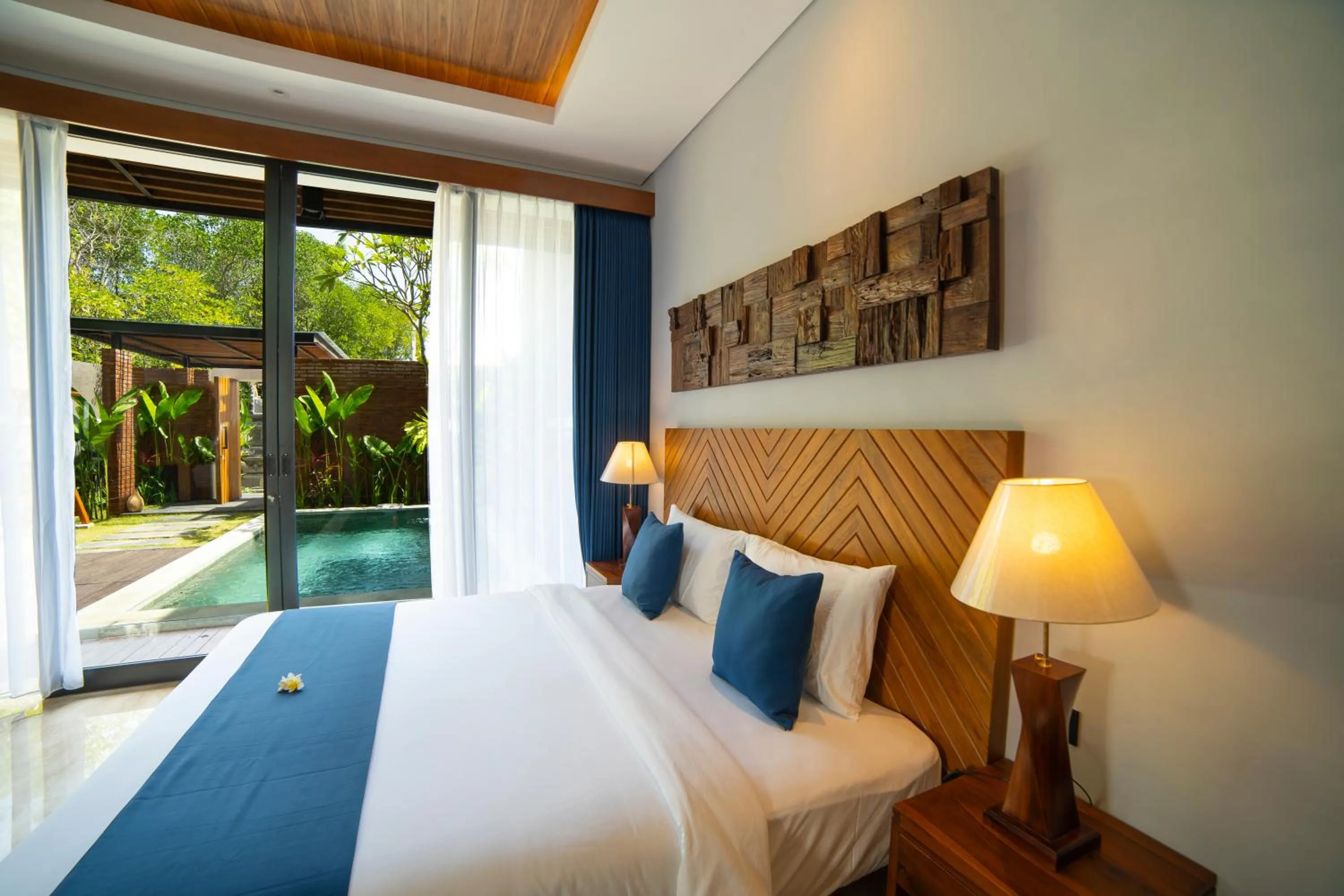 Bedroom, Bed in Villa Bulan Bali