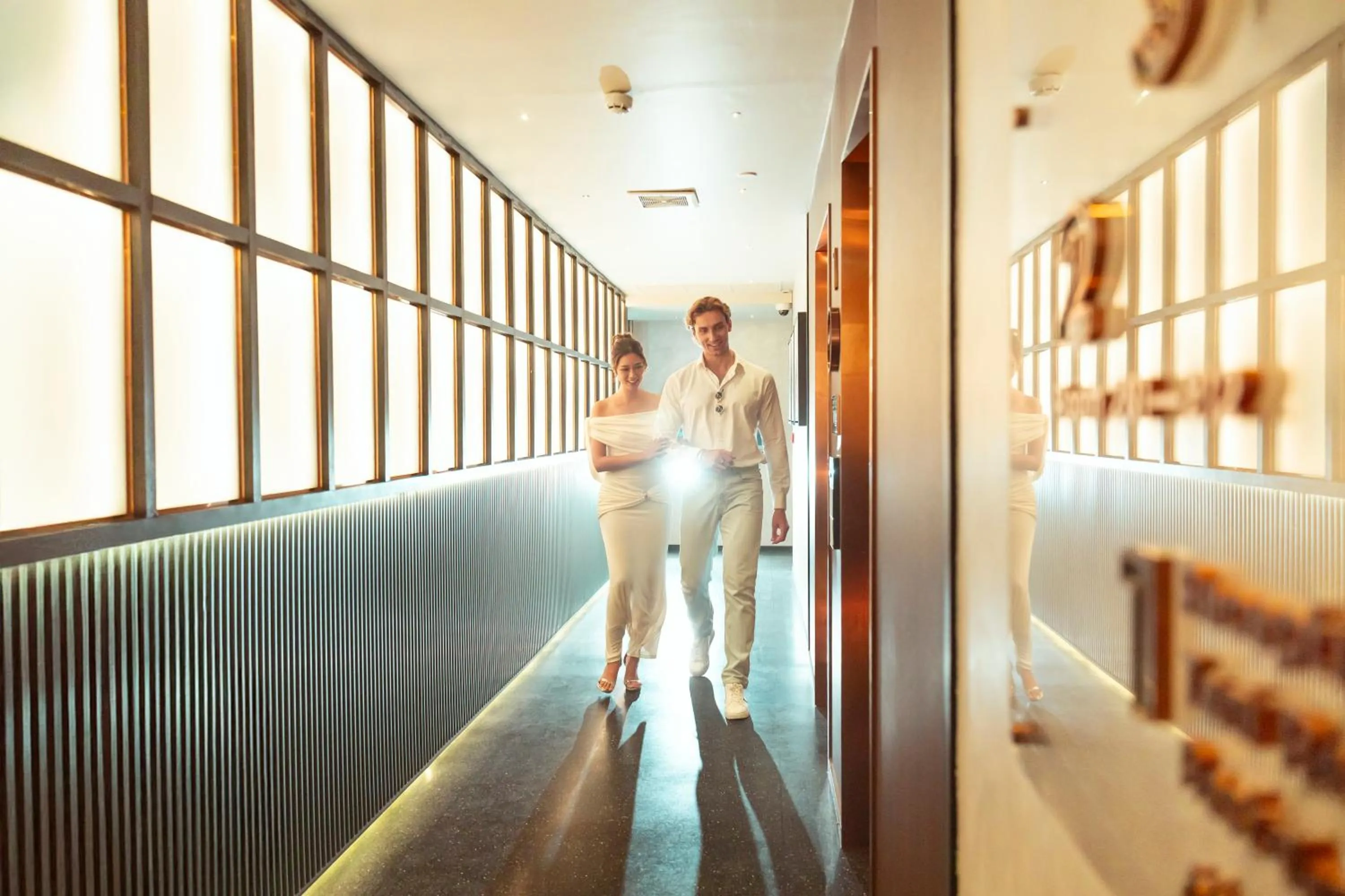 People in The Gravitique Hotel Khaosan