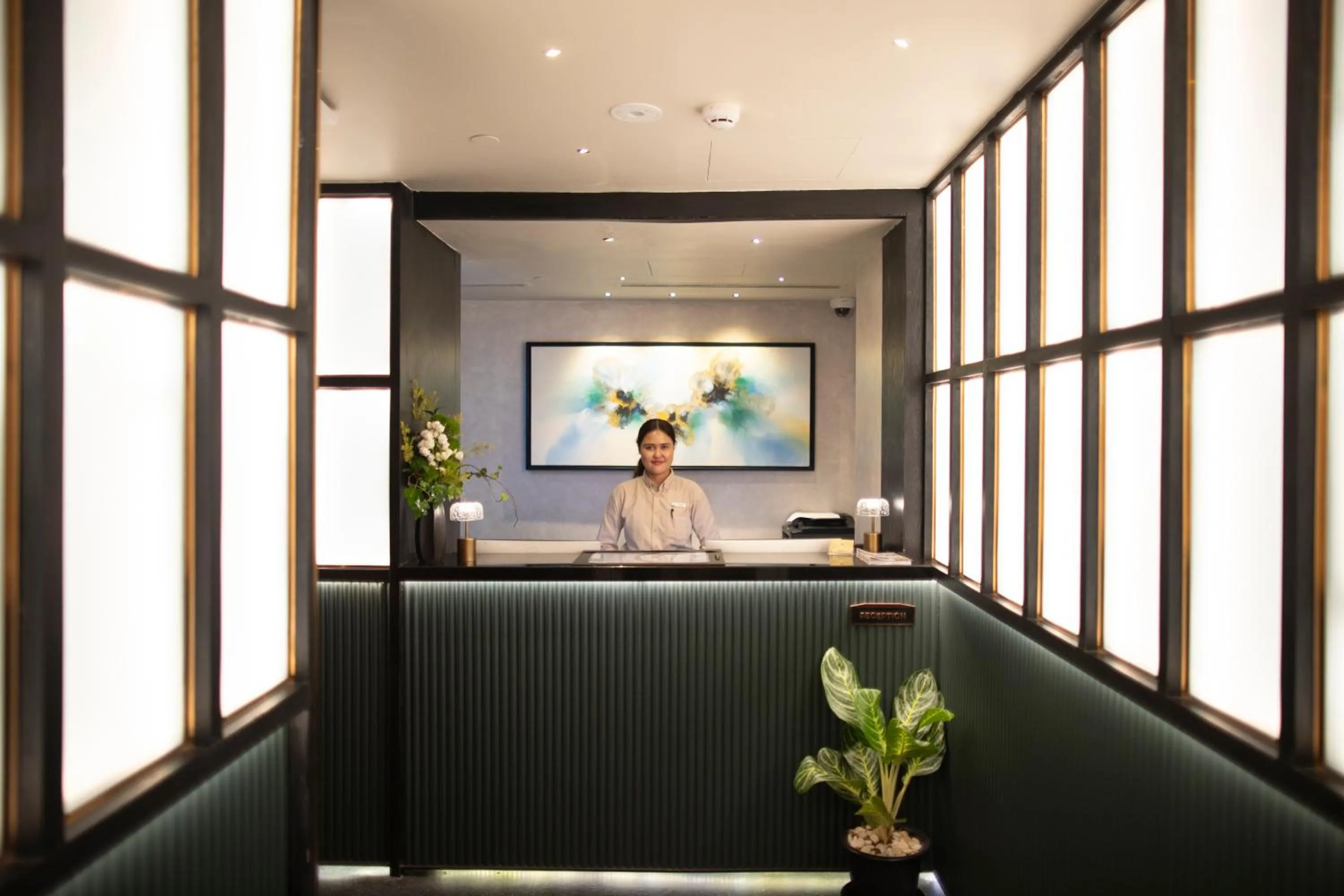 Lobby or reception in The Gravitique Hotel Khaosan