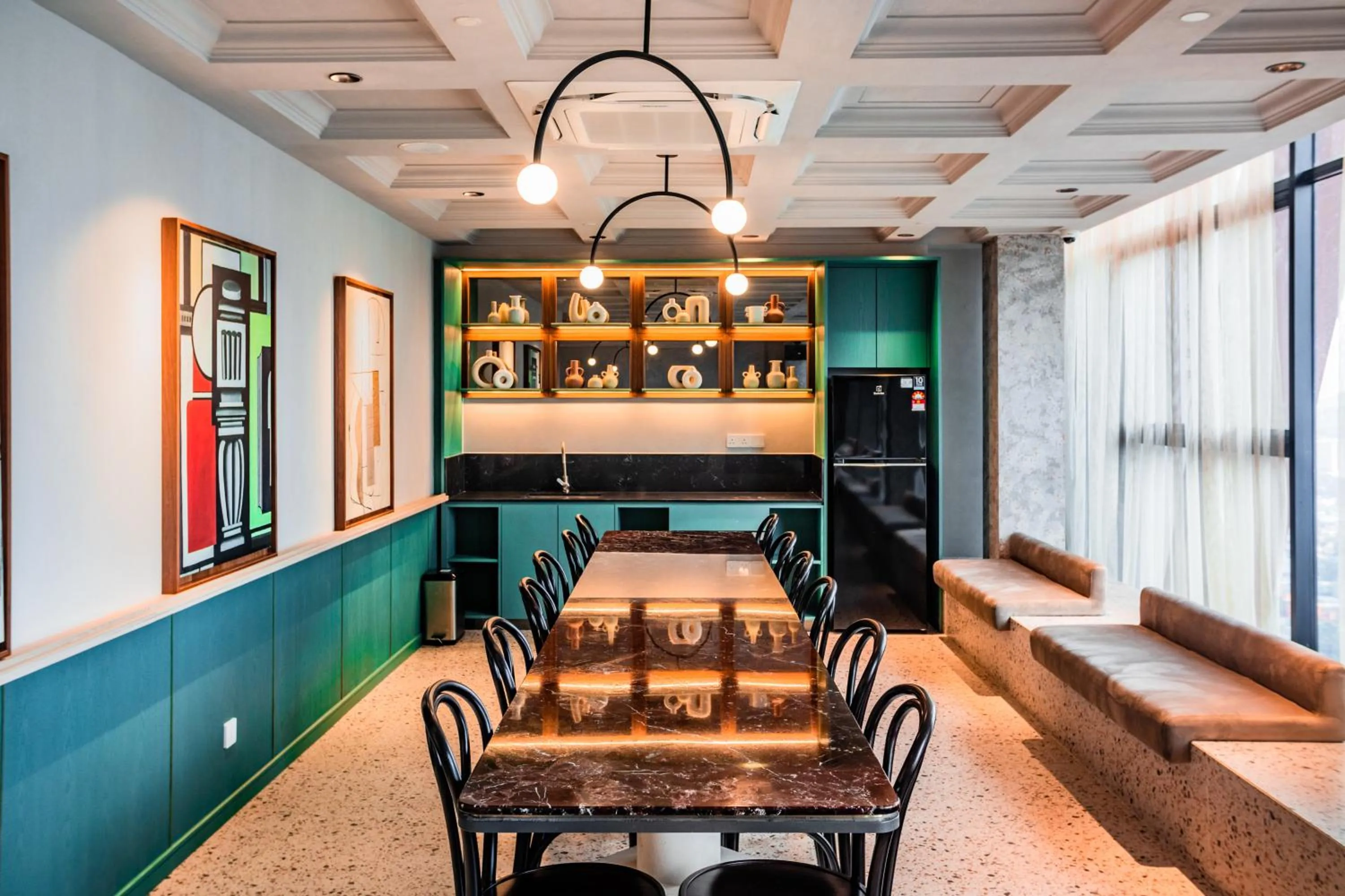 Meeting/conference room in Scarletz Suites KLCC by Mana-Mana