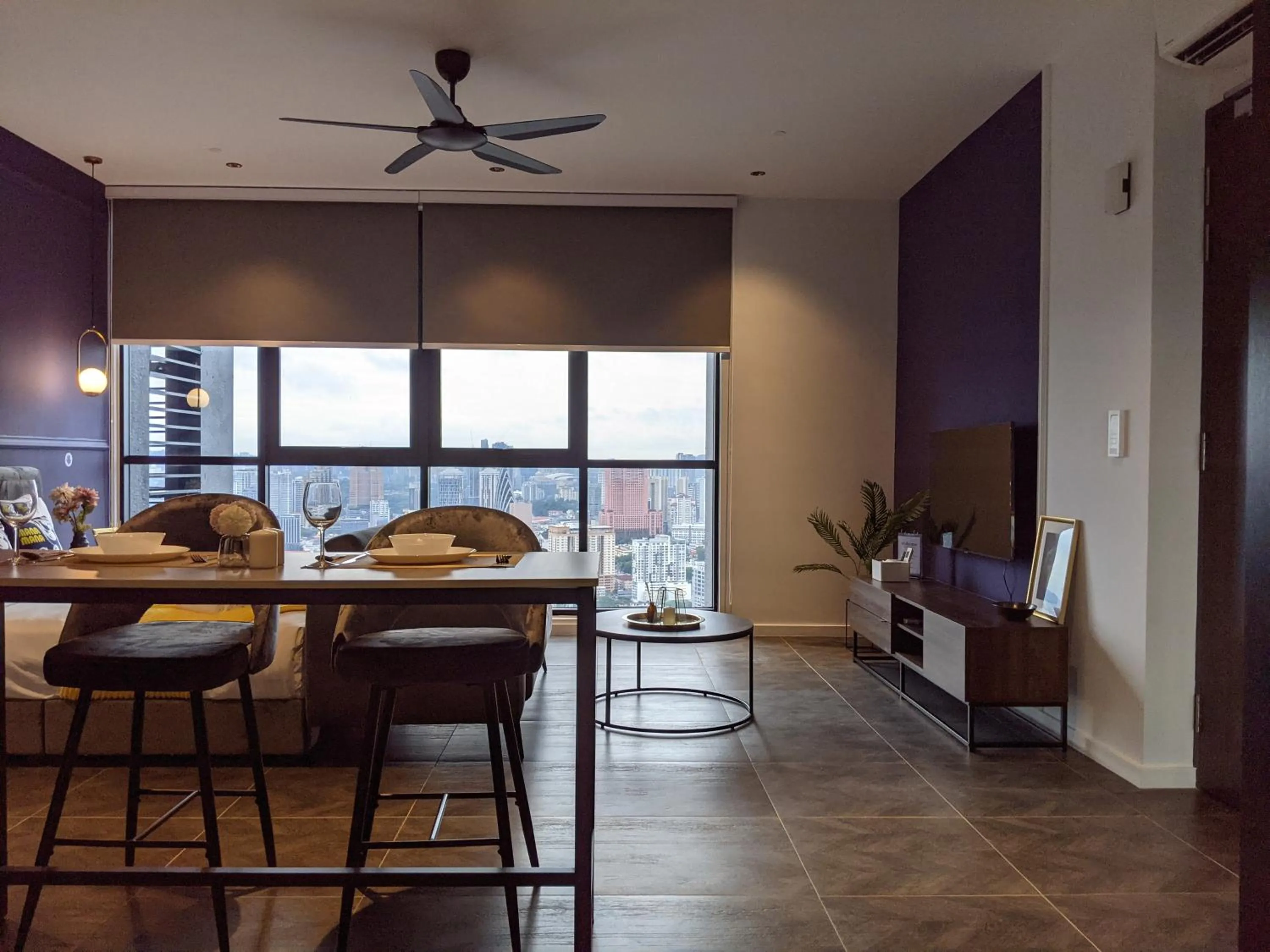 Seating area in Scarletz Suites KLCC by Mana-Mana