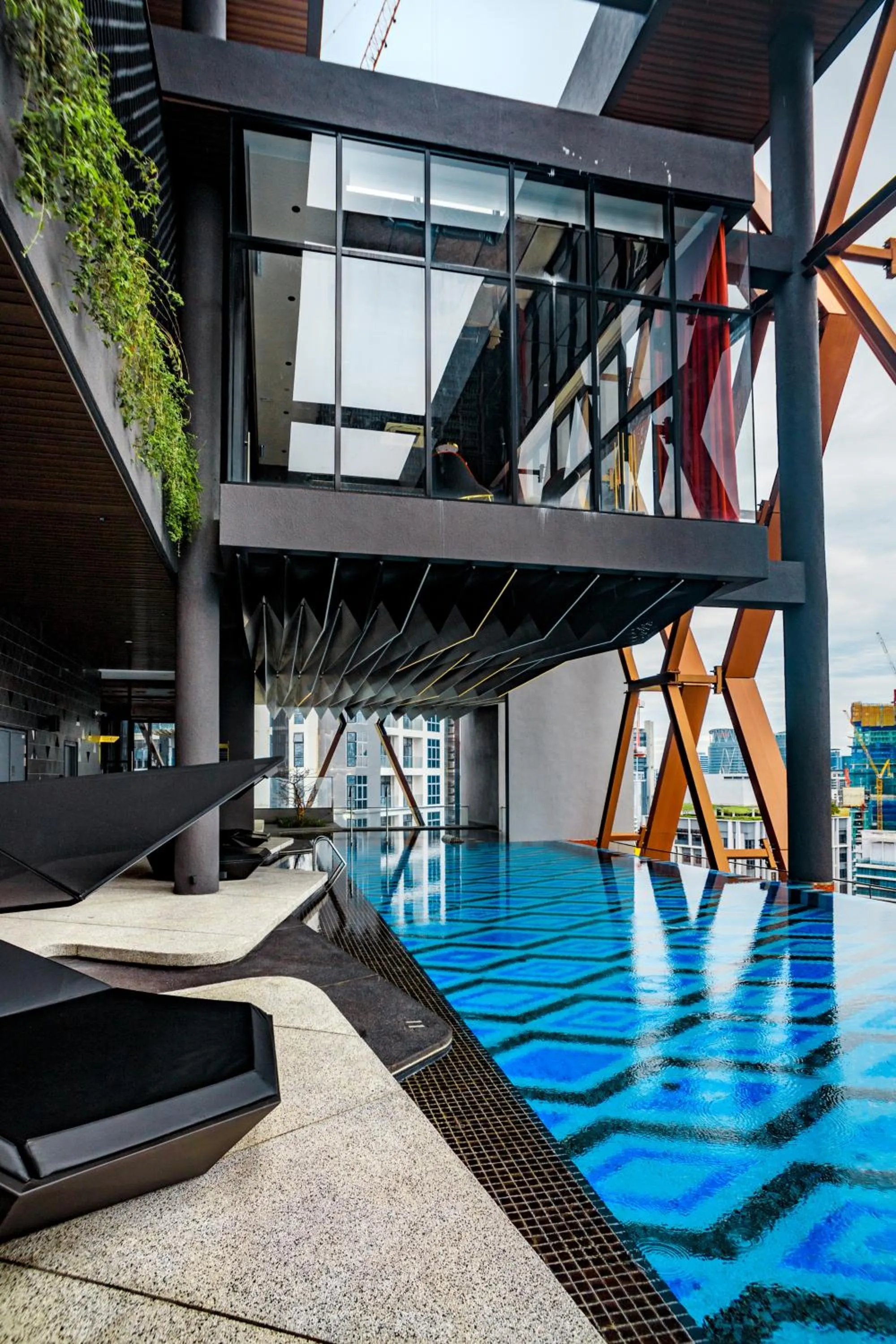 Swimming pool in Scarletz Suites KLCC by Mana-Mana