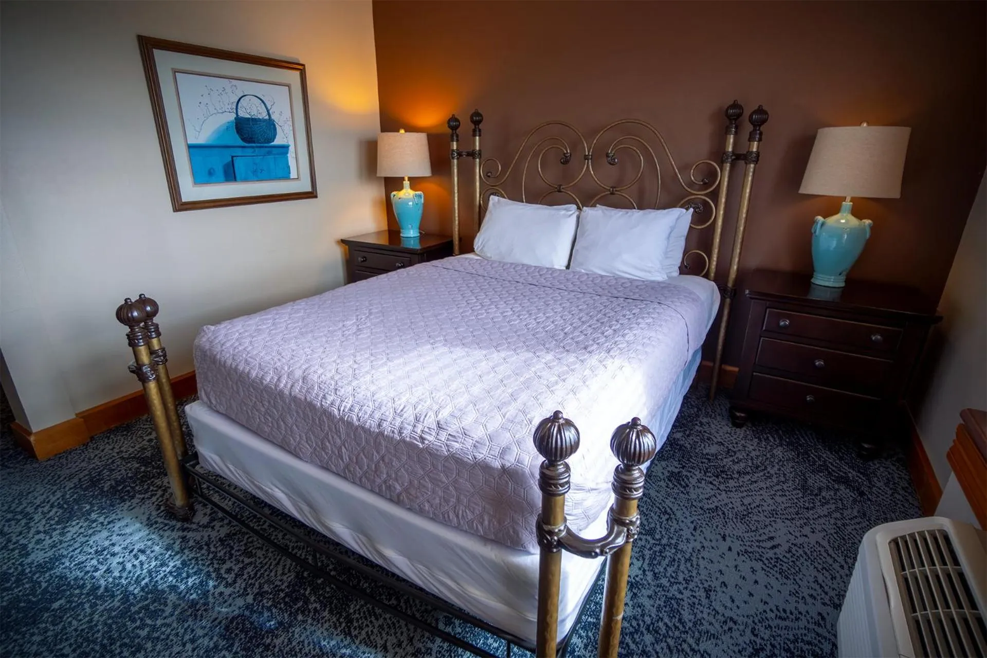 Bed in Nuk's Executive Suites