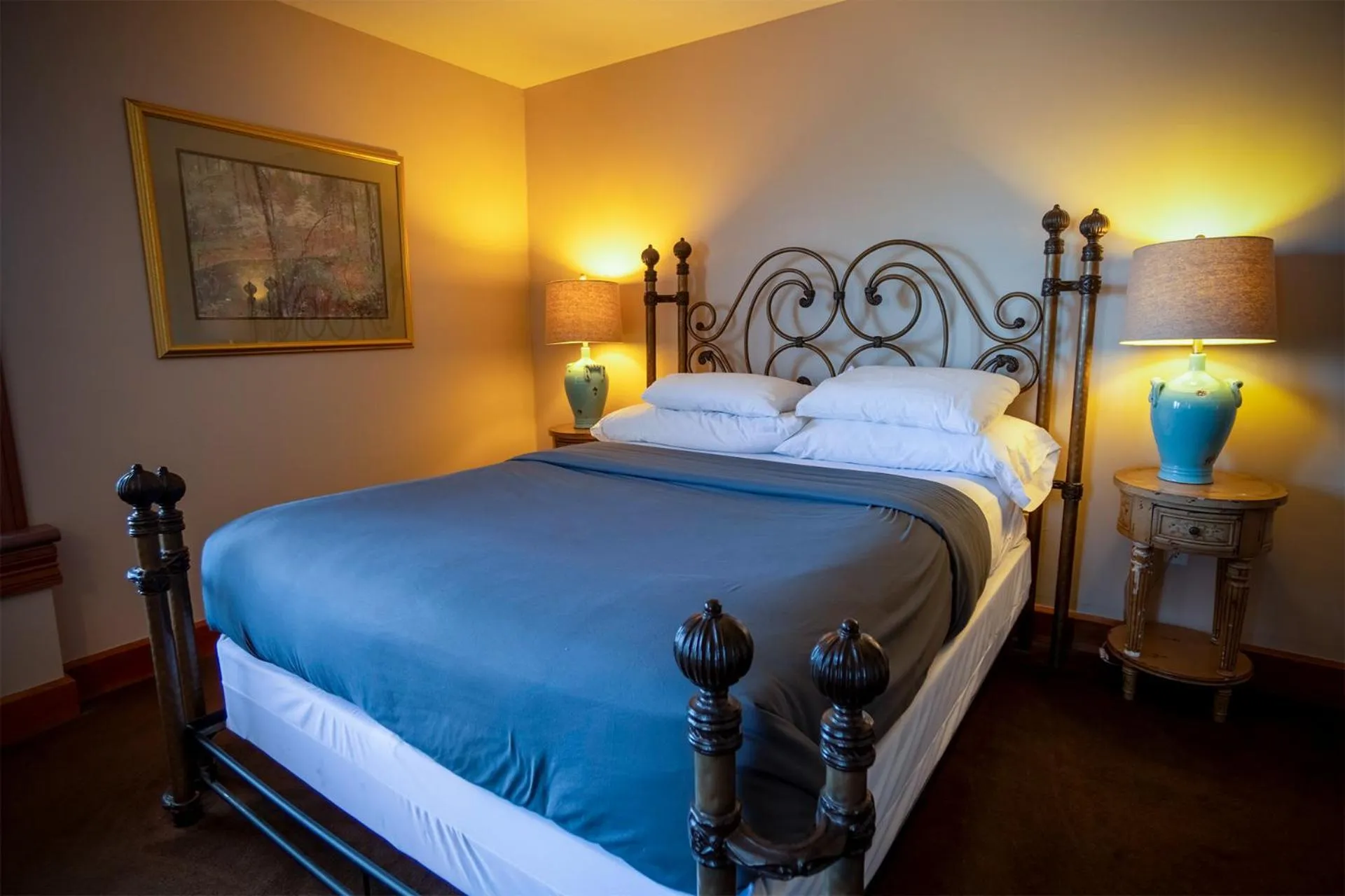 Bed in Nuk's Executive Suites