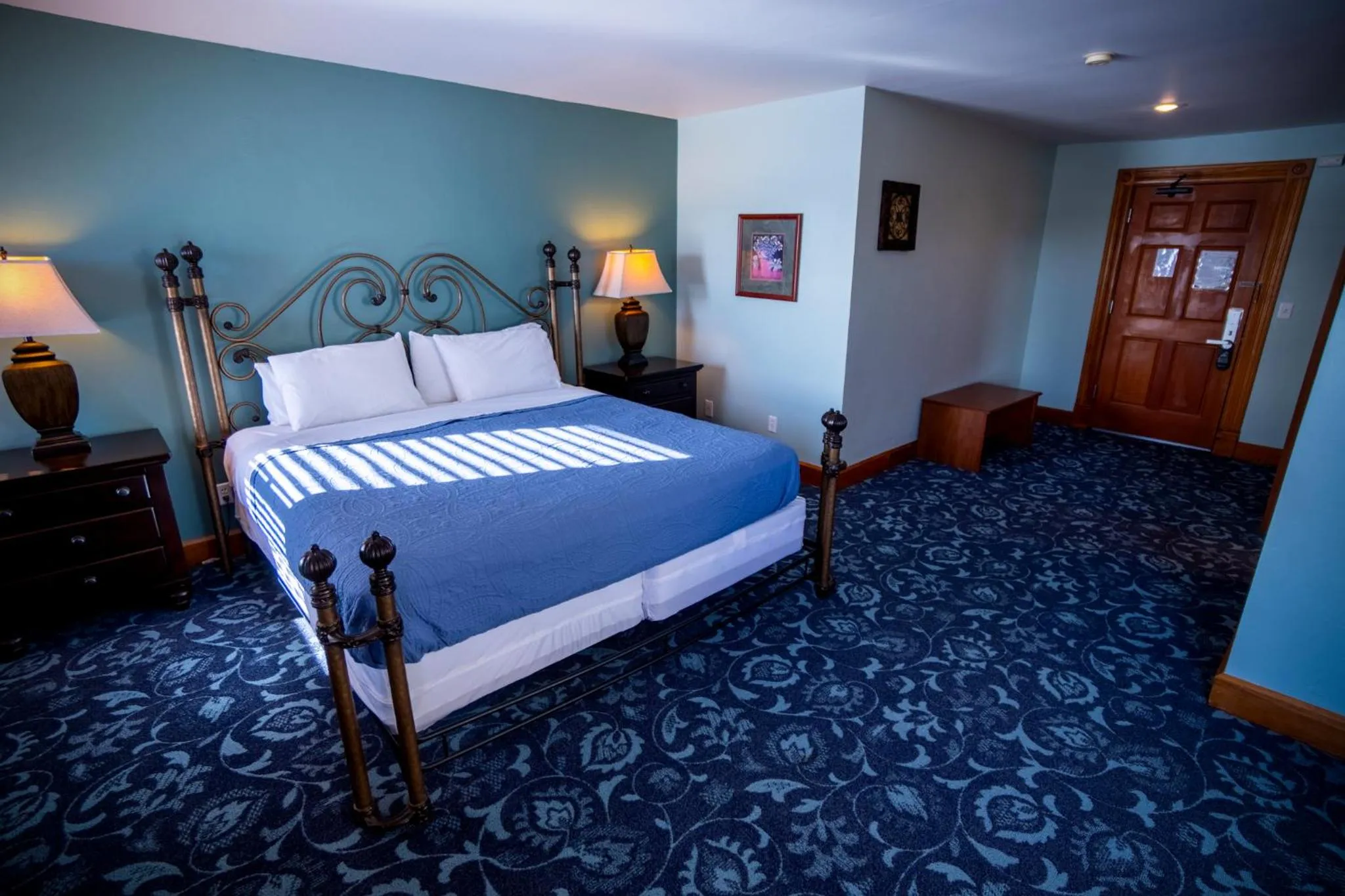 Bed in Nuk's Executive Suites