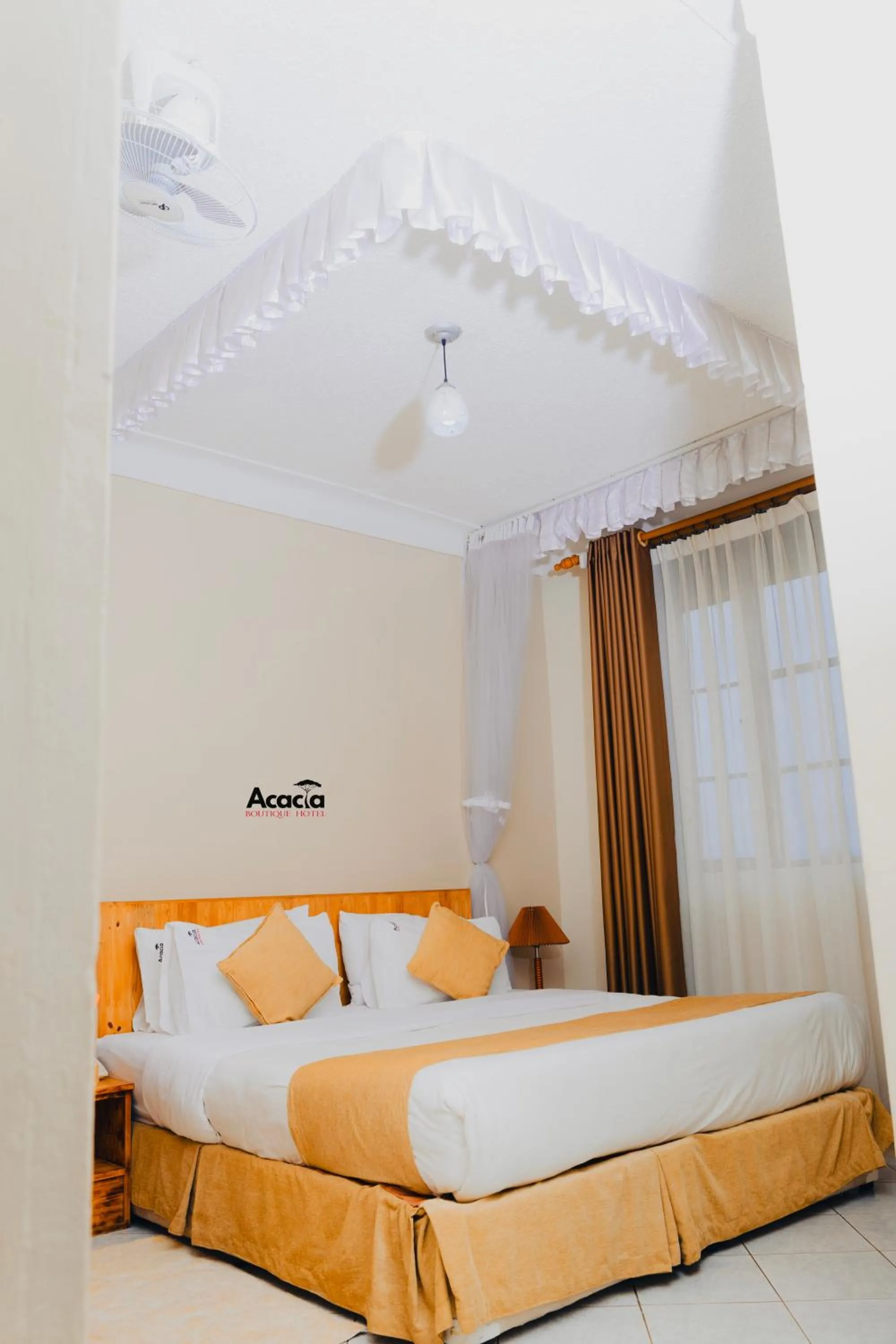 Bed in Acacia Hotel Mbarara
