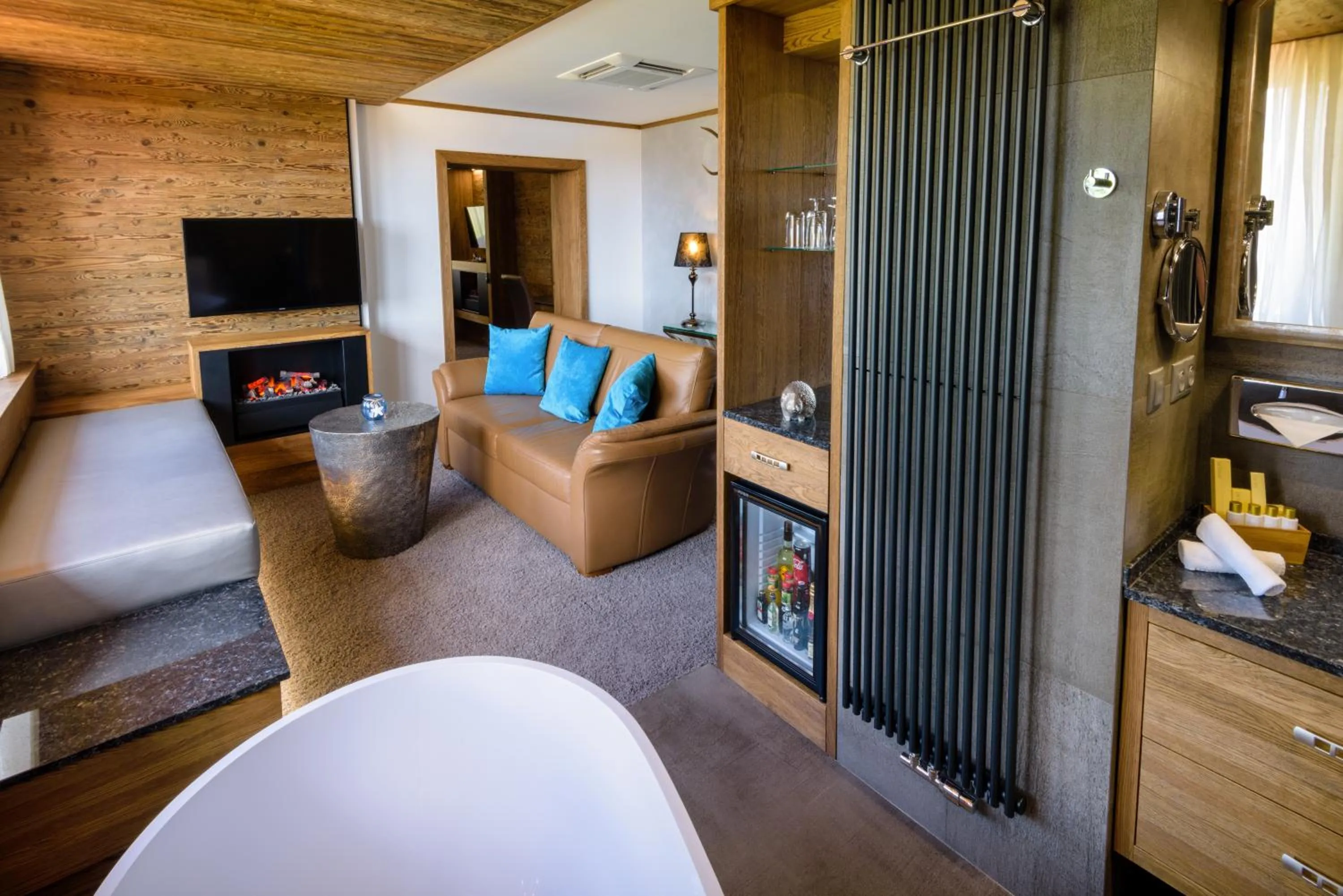 Living room in Wellness hotel V Nebi