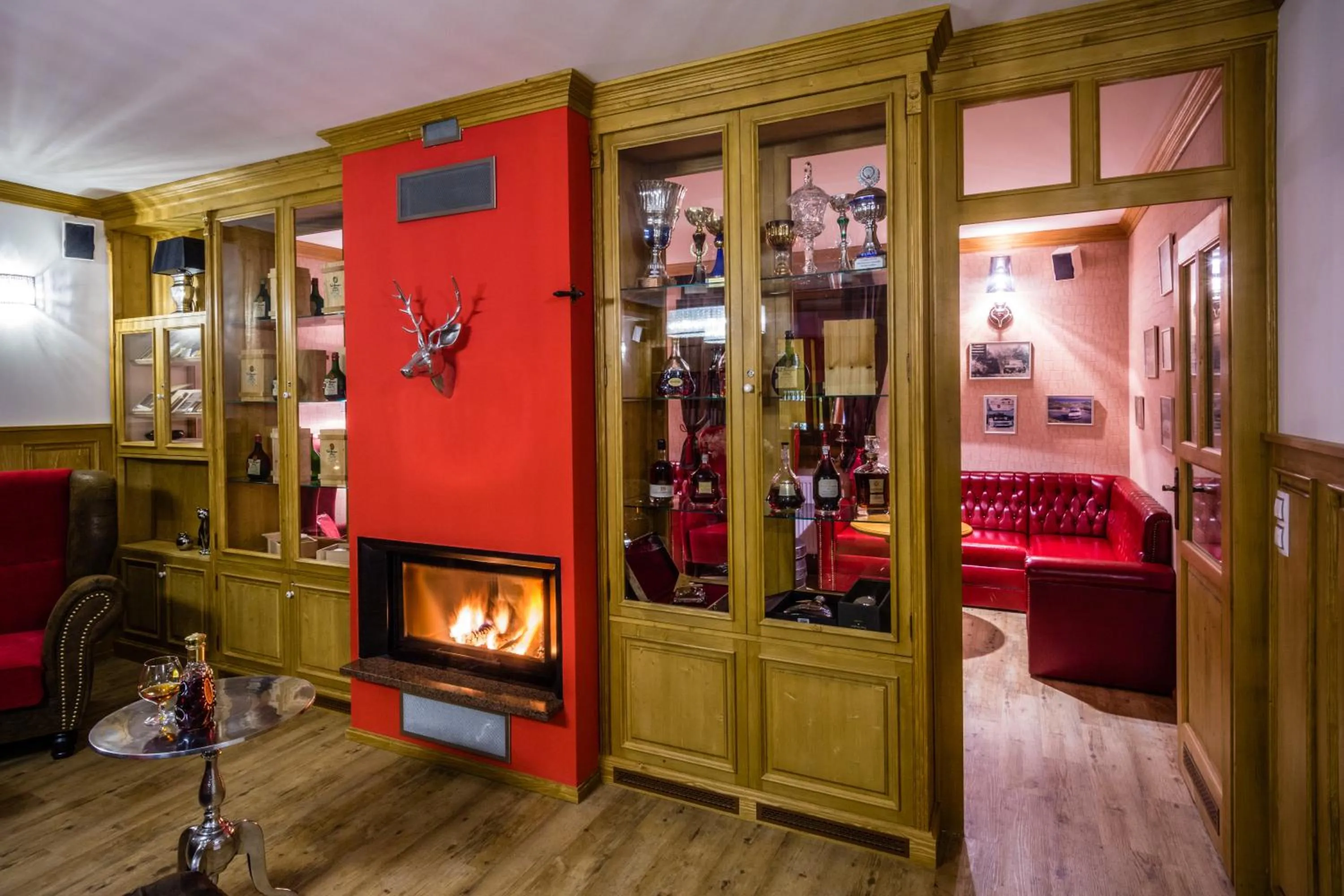 Lobby or reception in Wellness hotel V Nebi