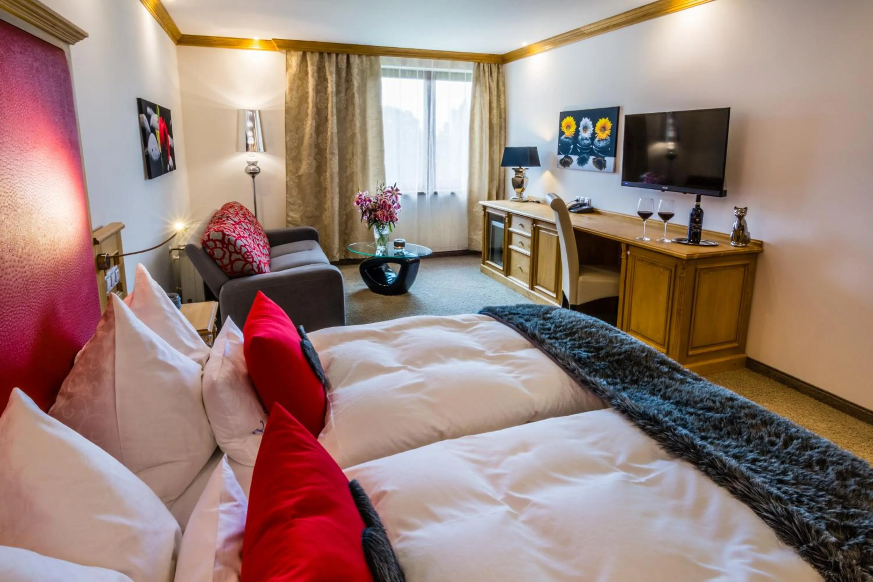 Living room in Wellness hotel V Nebi