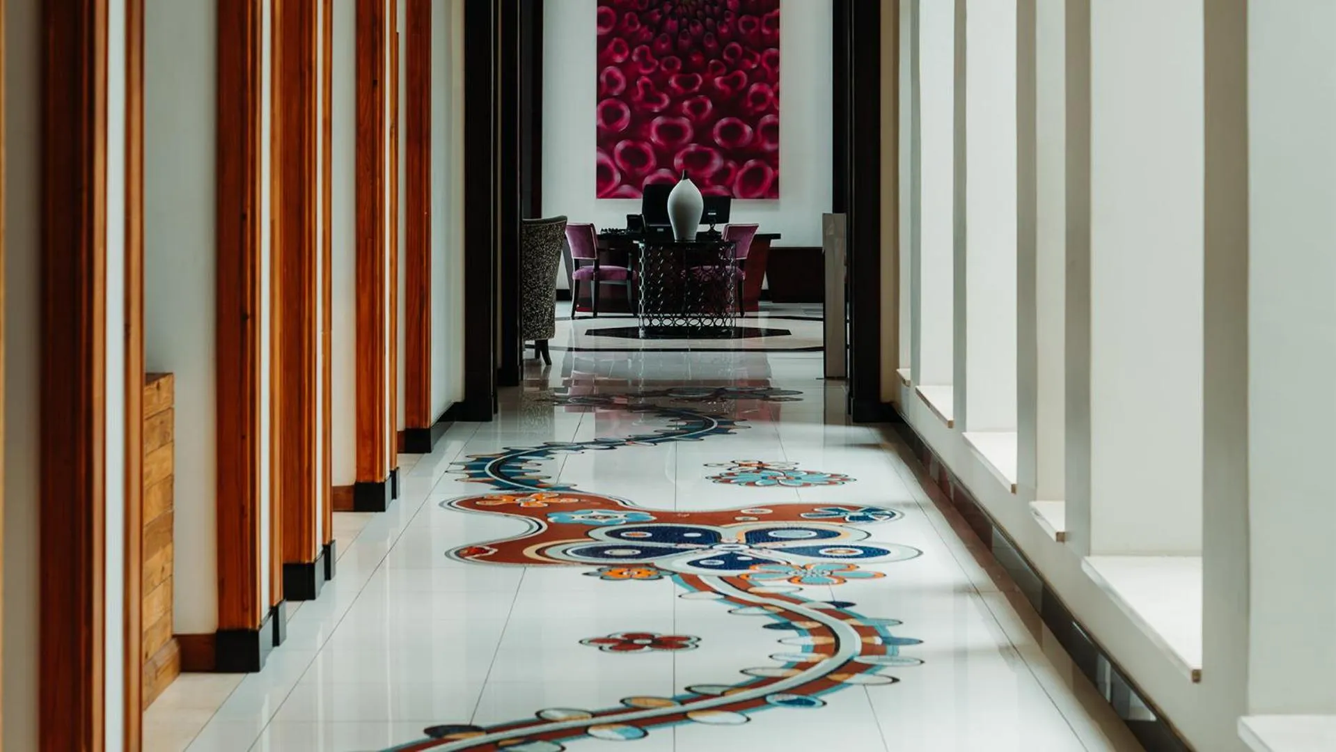 Decorative detail in Silverstar Hotel