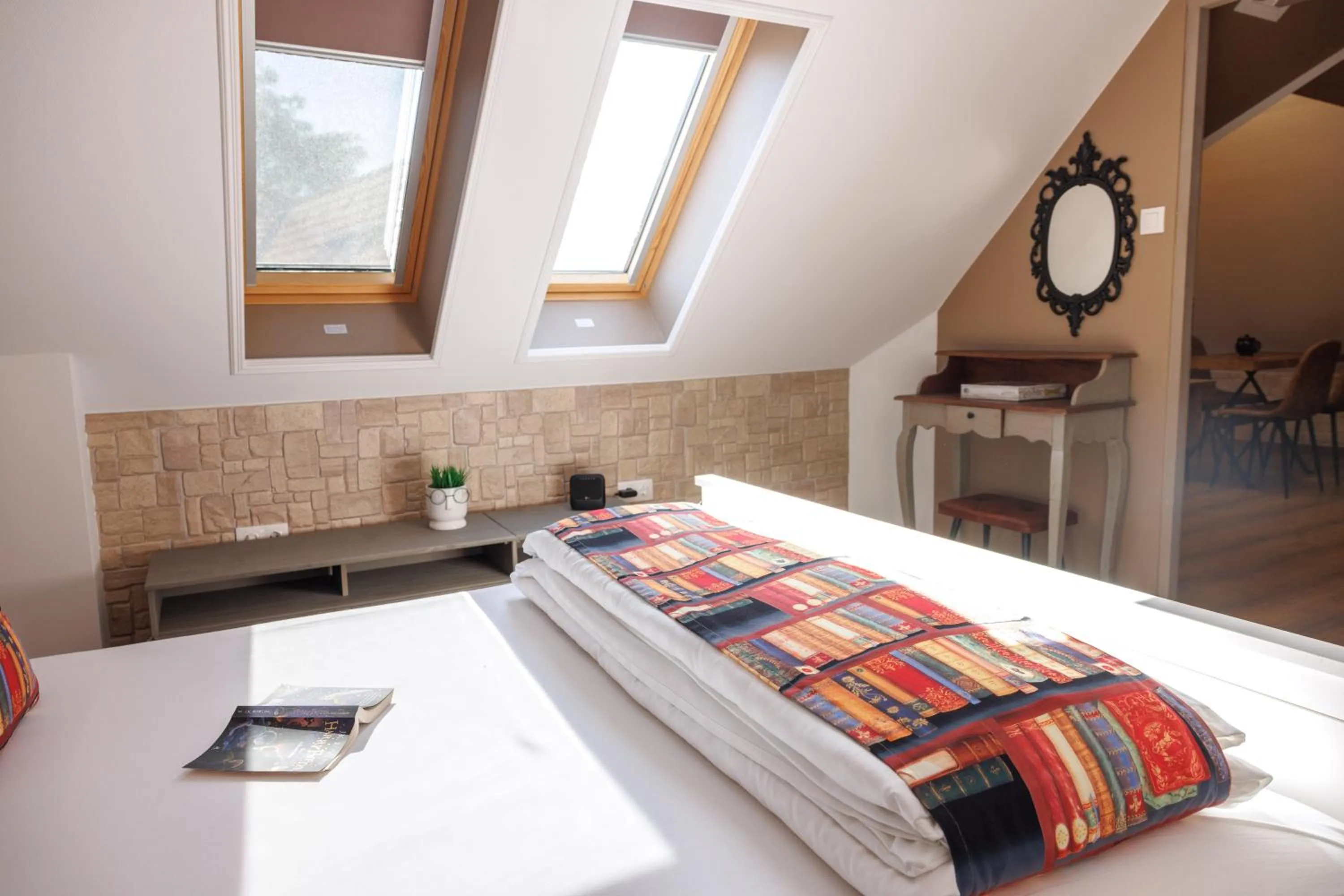 Bedroom, Bed in Dunakavics XIII Apartman