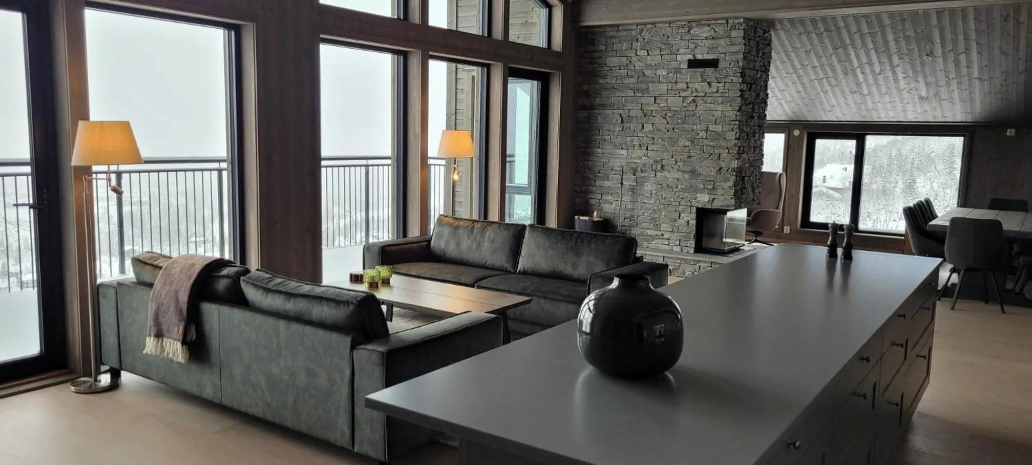 Living room in Gausta Residence