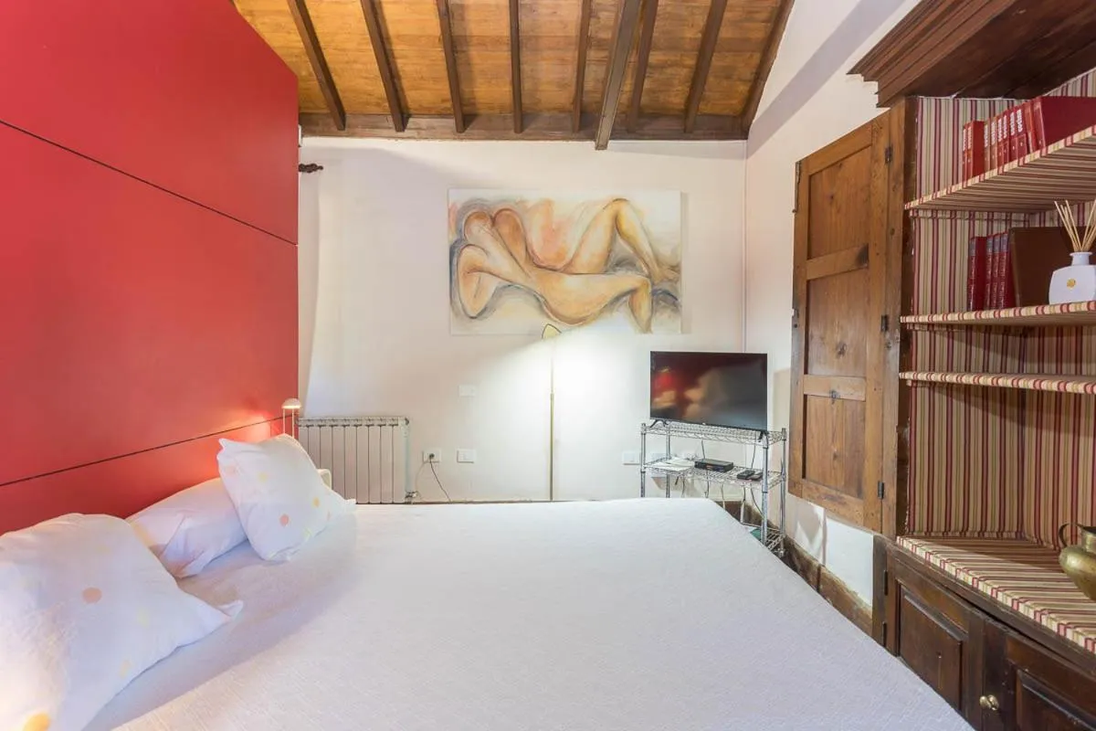 Bed in Hotel Rural Las Calas