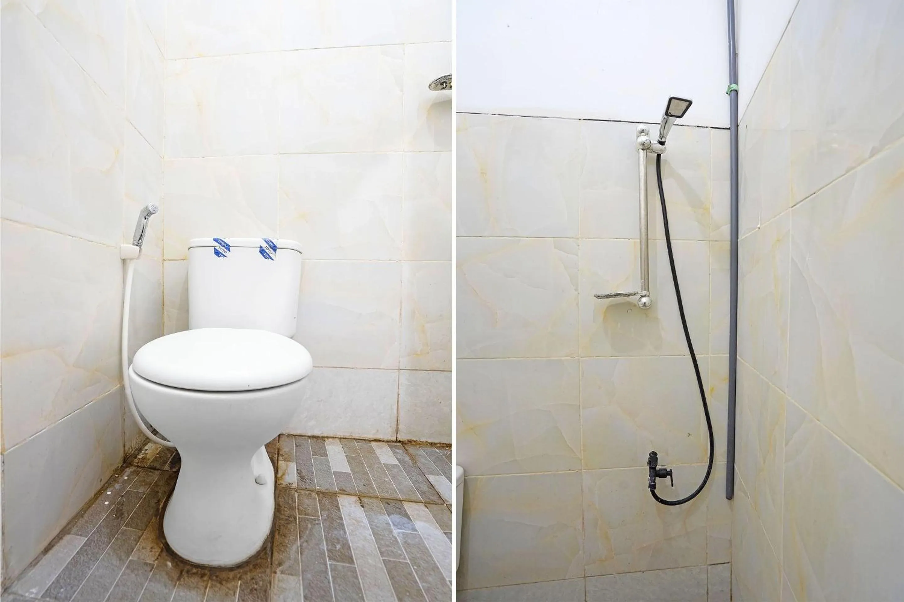 Bathroom in OYO Life 91670 Mannsur Homestay Syariah