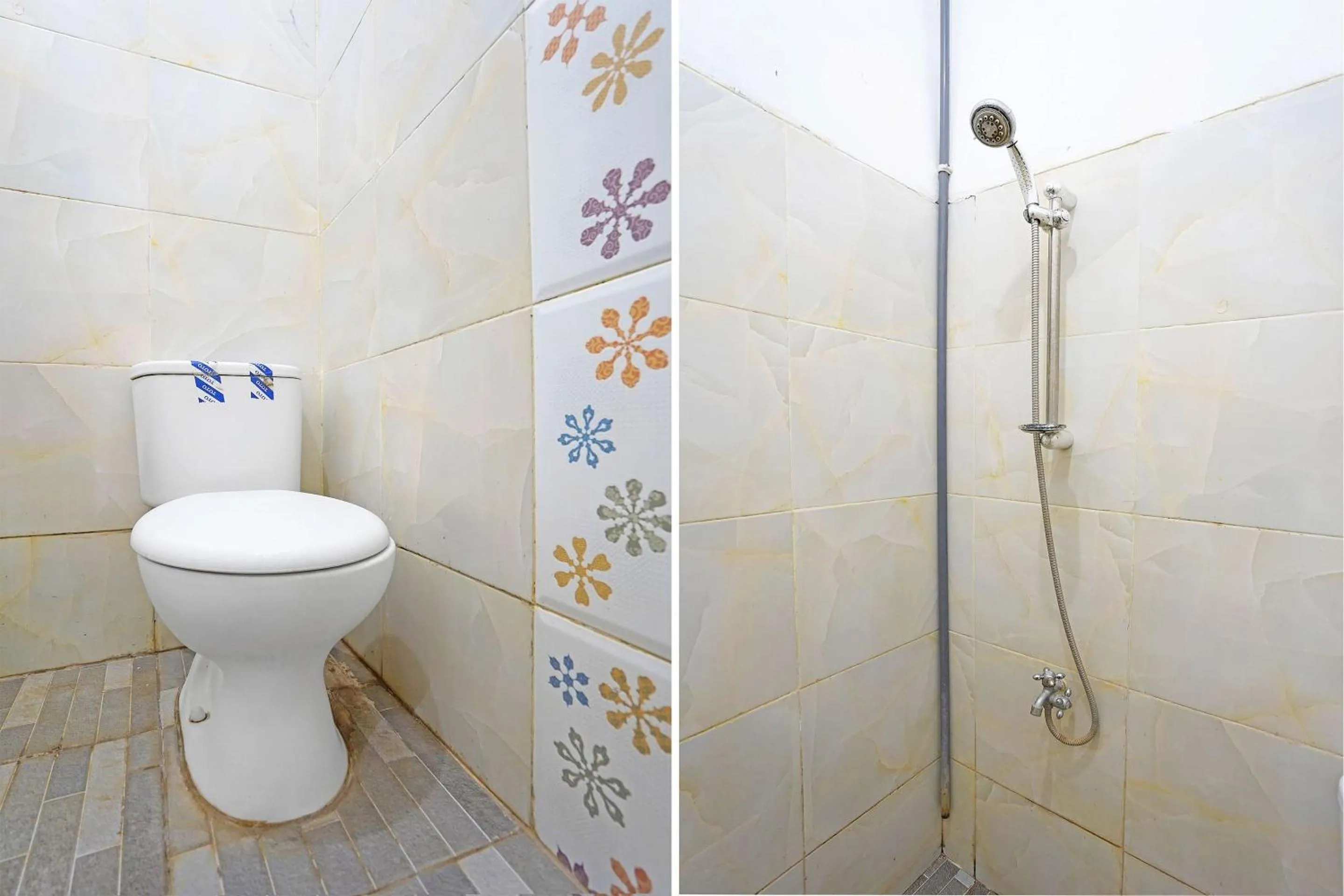 Bathroom in OYO Life 91670 Mannsur Homestay Syariah