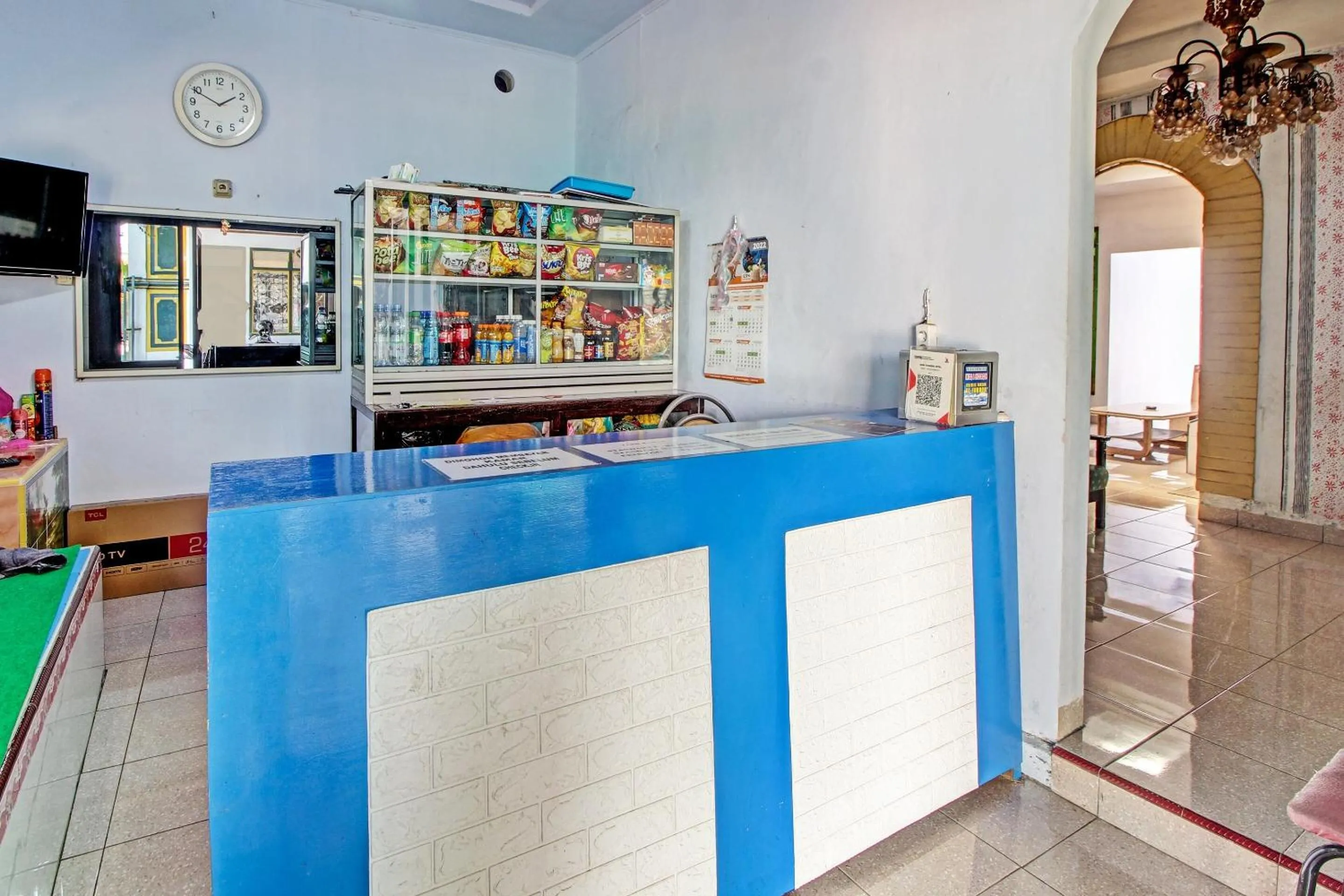 Lobby or reception in SPOT ON 91694 Hotel Rama Chandra