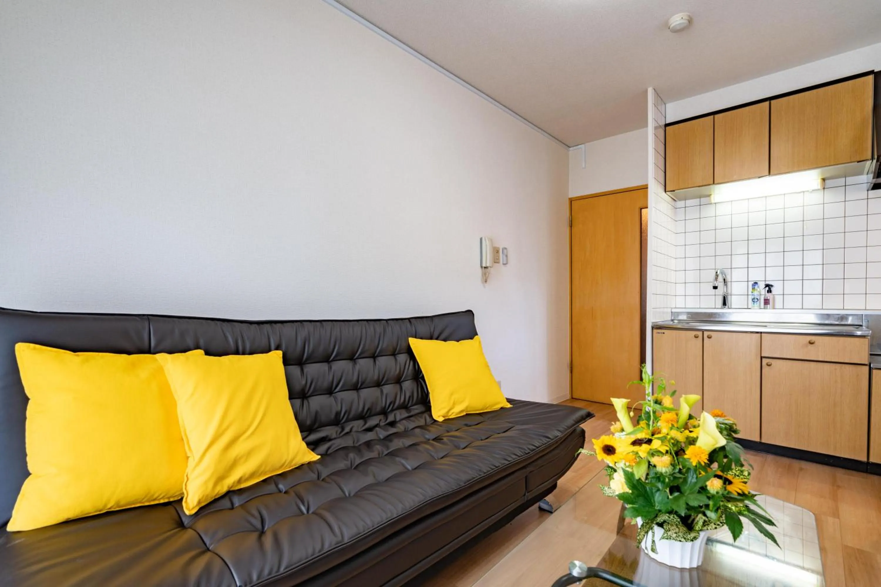 Living room in Sapporo Residential Juno