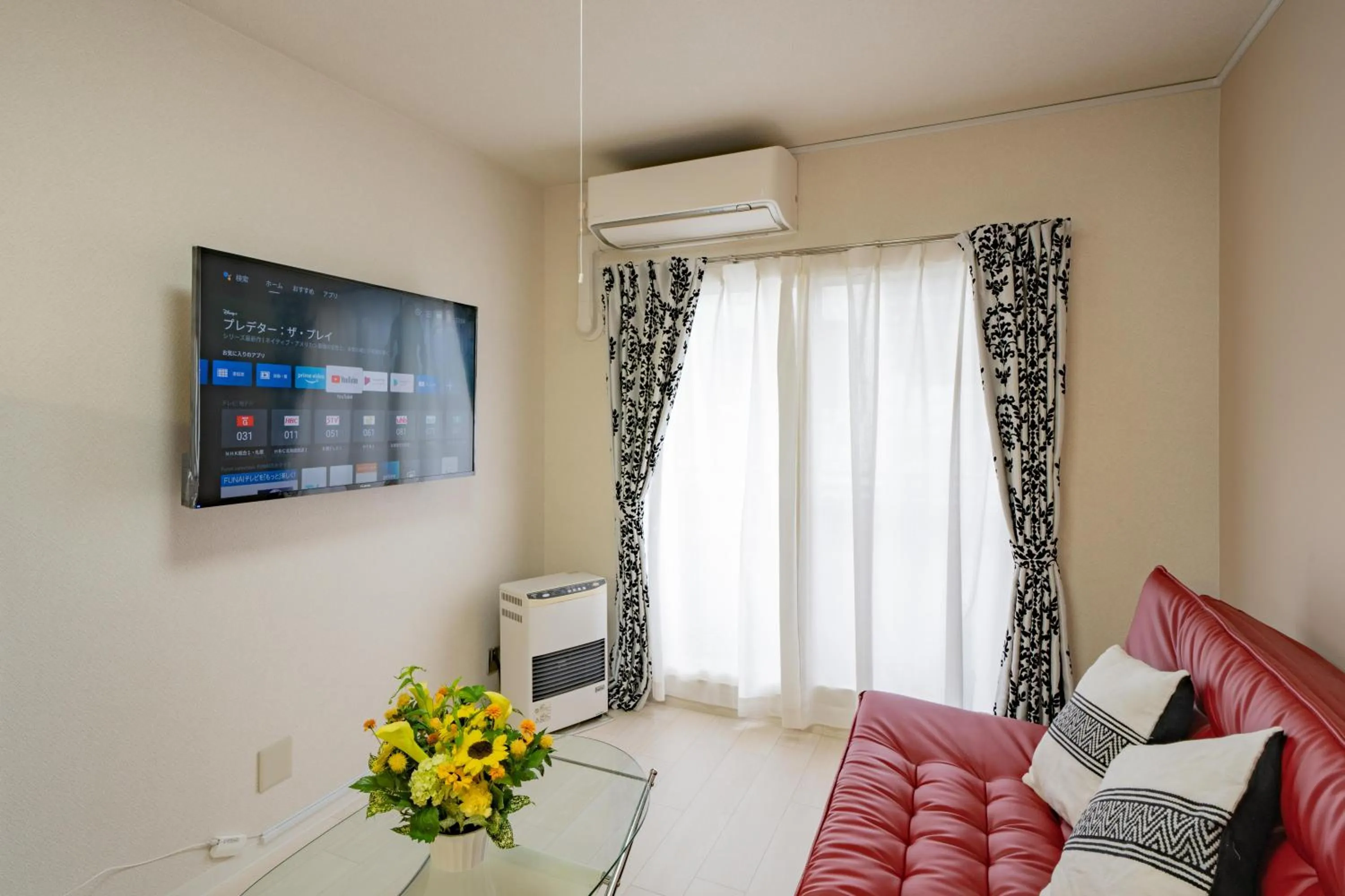 Living room in Sapporo Residential Juno