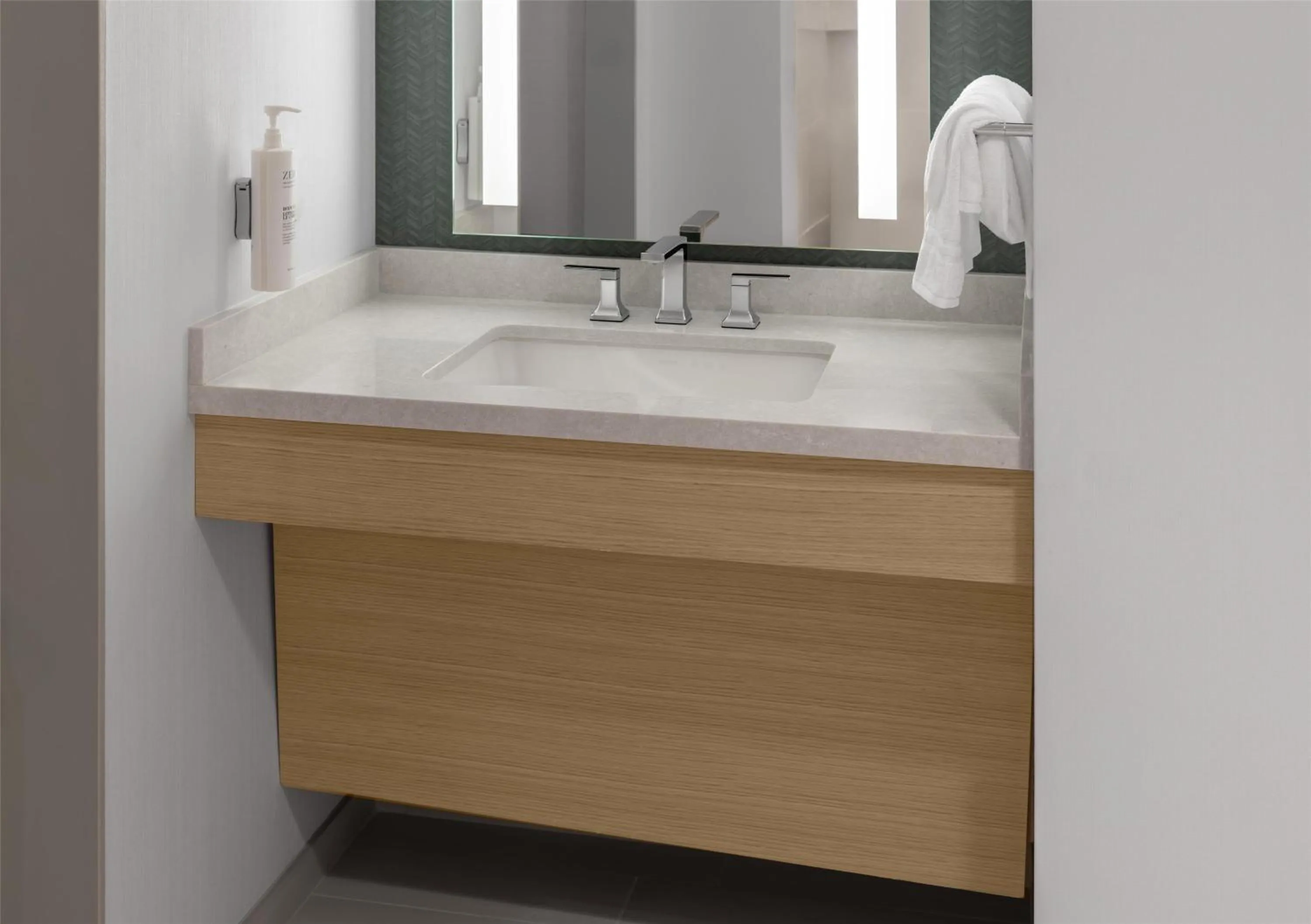 Bathroom in Hilton Garden Inn New York Manhattan Midtown East