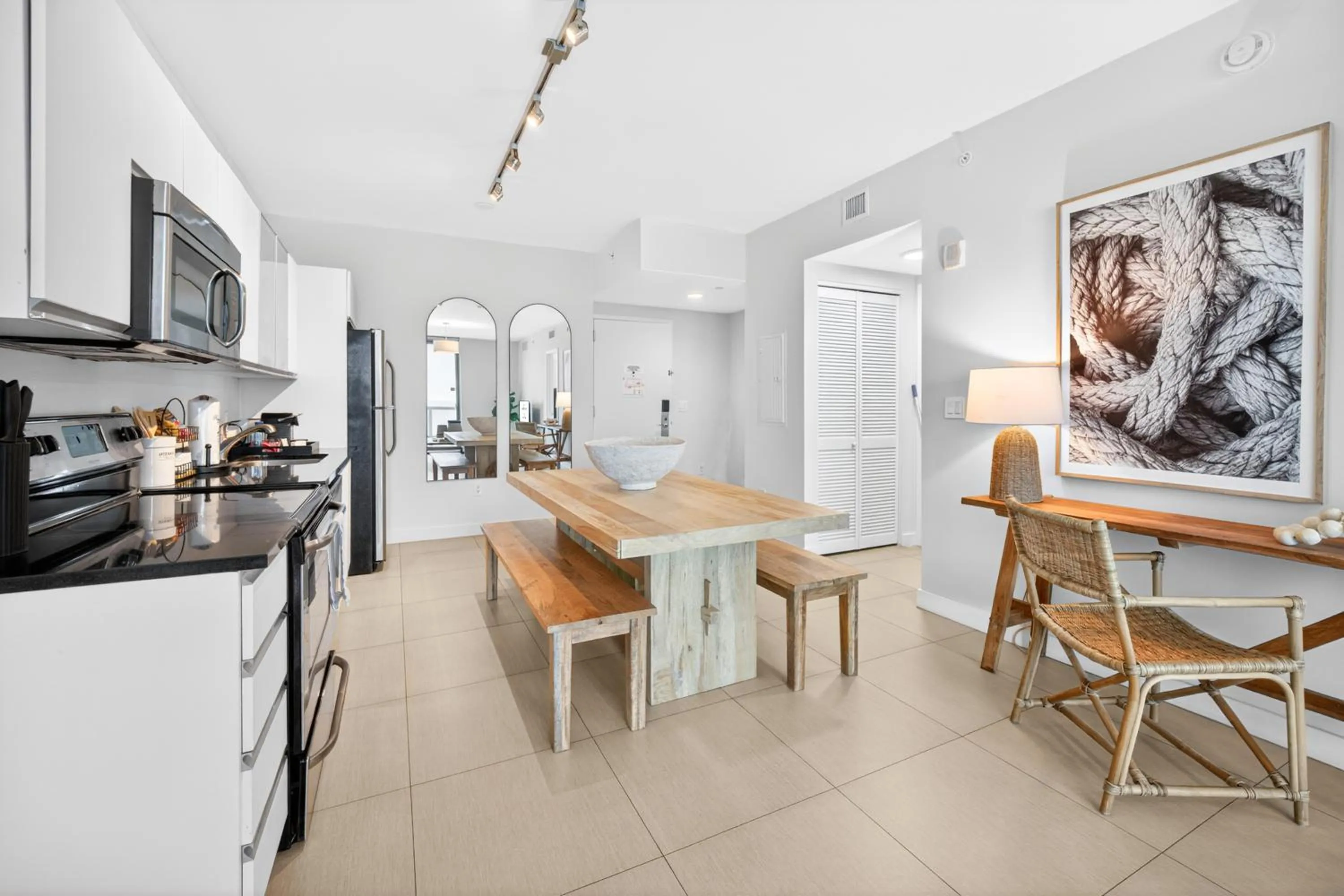 Seating area in Monte Carlo by Miami Vacations