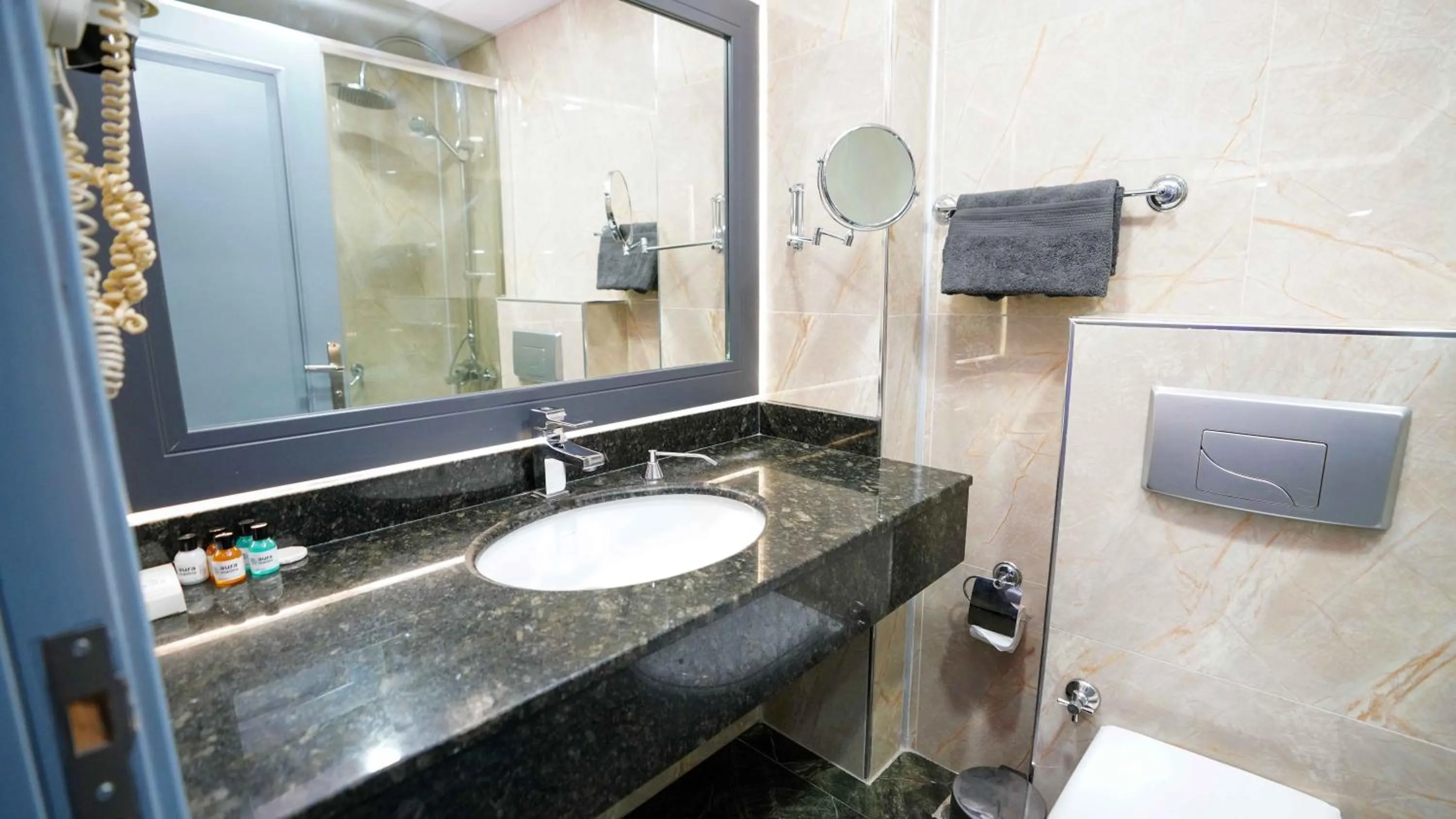 Bathroom in AURA MARINA HOTEL