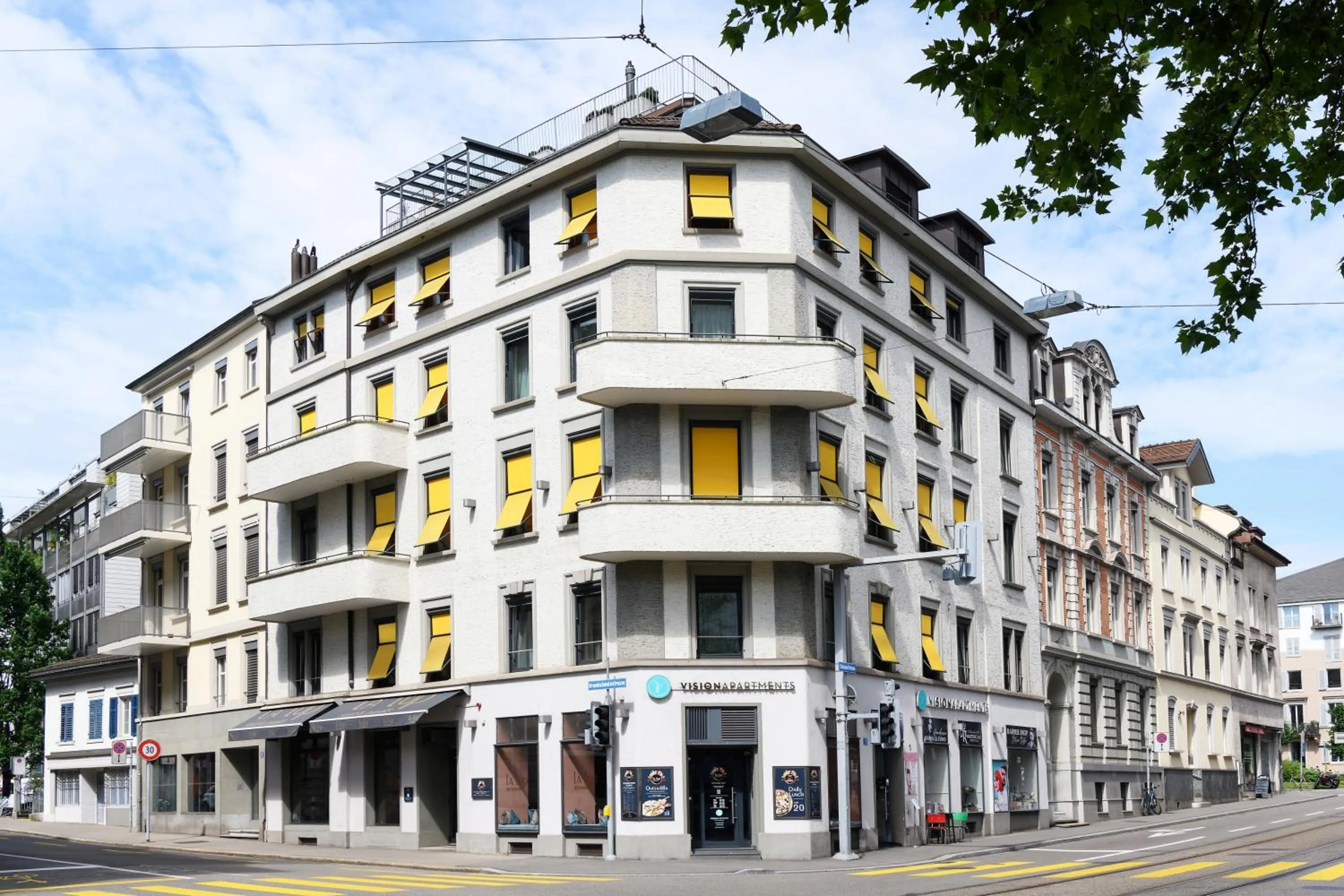 Property building in VISIONAPARTMENTS Brandschenkestrasse