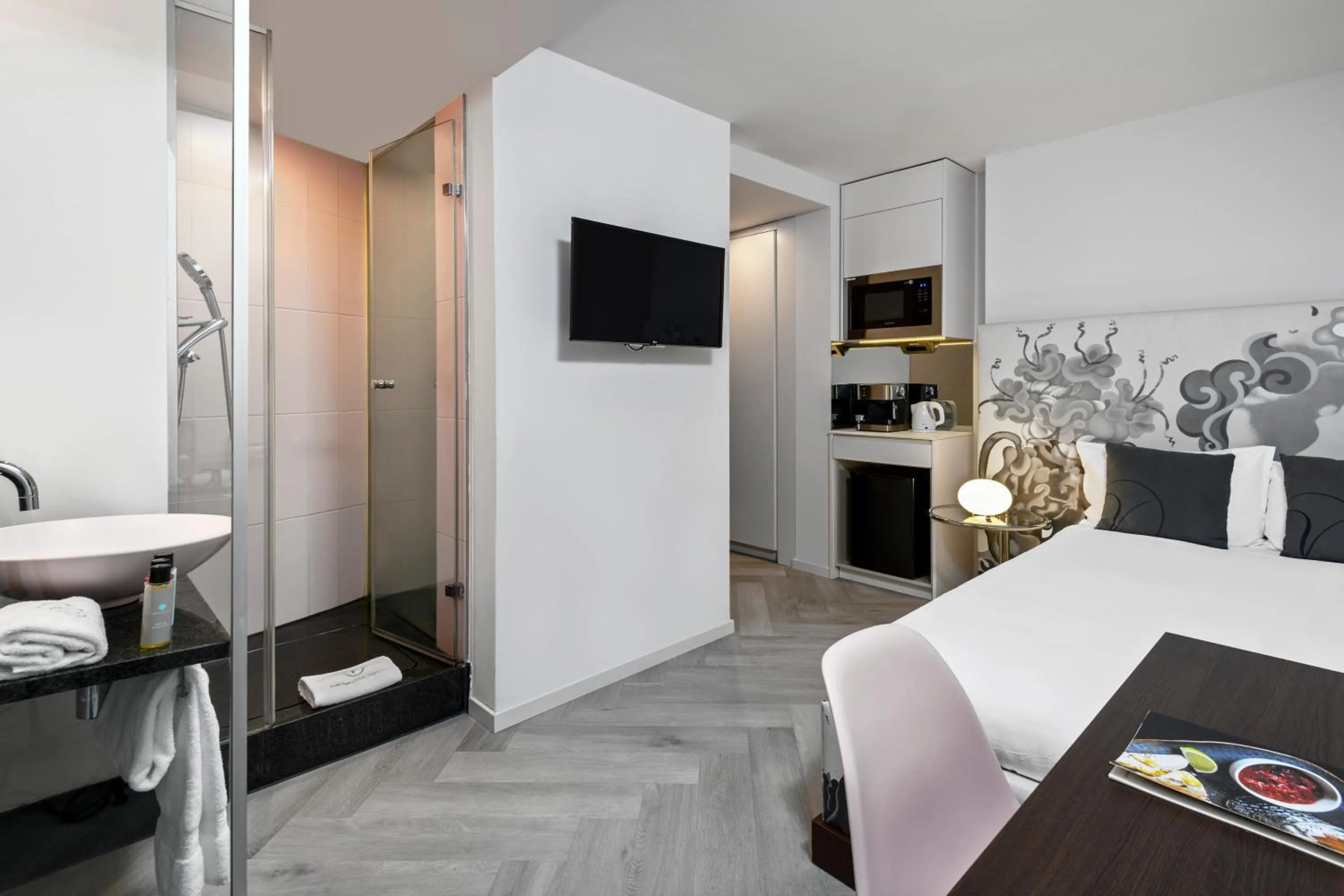 Bedroom in VISIONAPARTMENTS Brandschenkestrasse