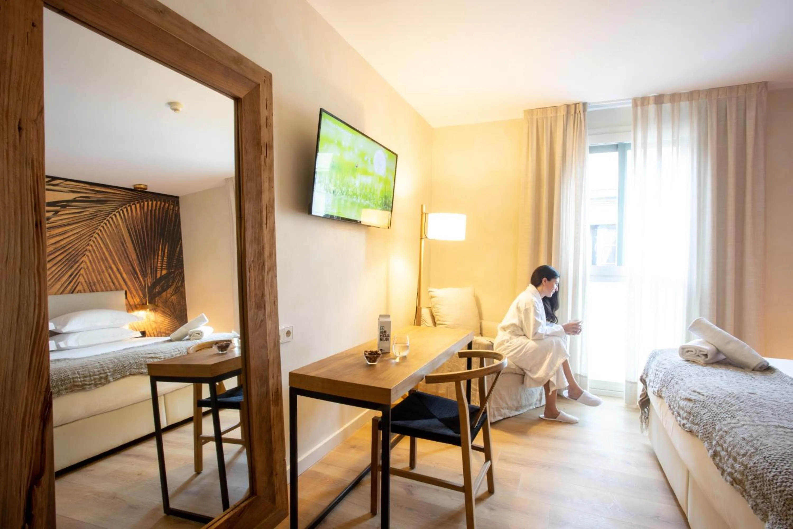 Bedroom, Bed in Ciutat de Girona