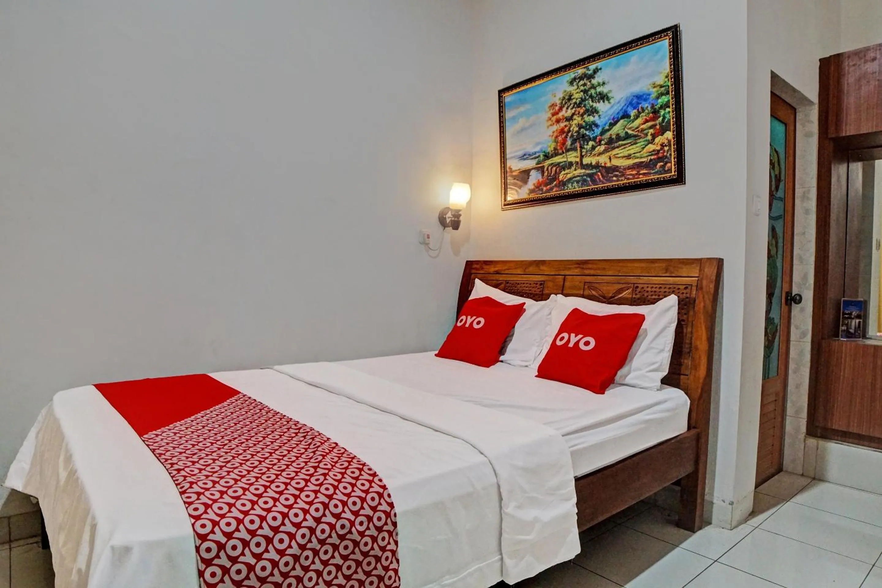 Bedroom in Hotel O Jr Residence Syariah