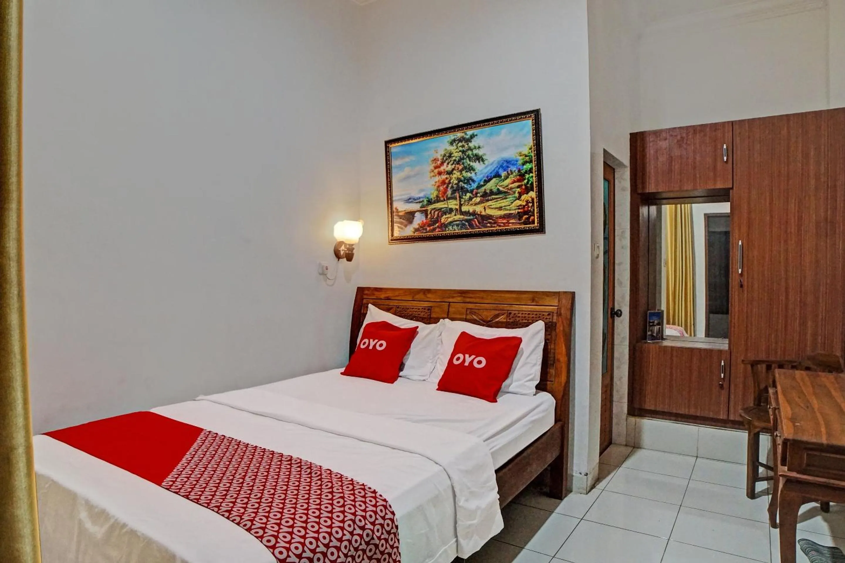 Bedroom in Hotel O Jr Residence Syariah