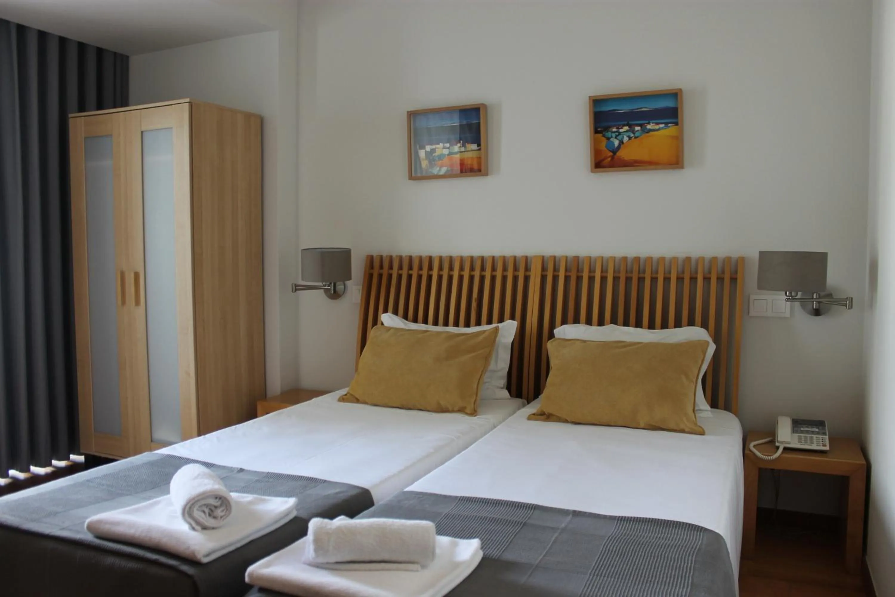 Bed in Hotel Paulo VI