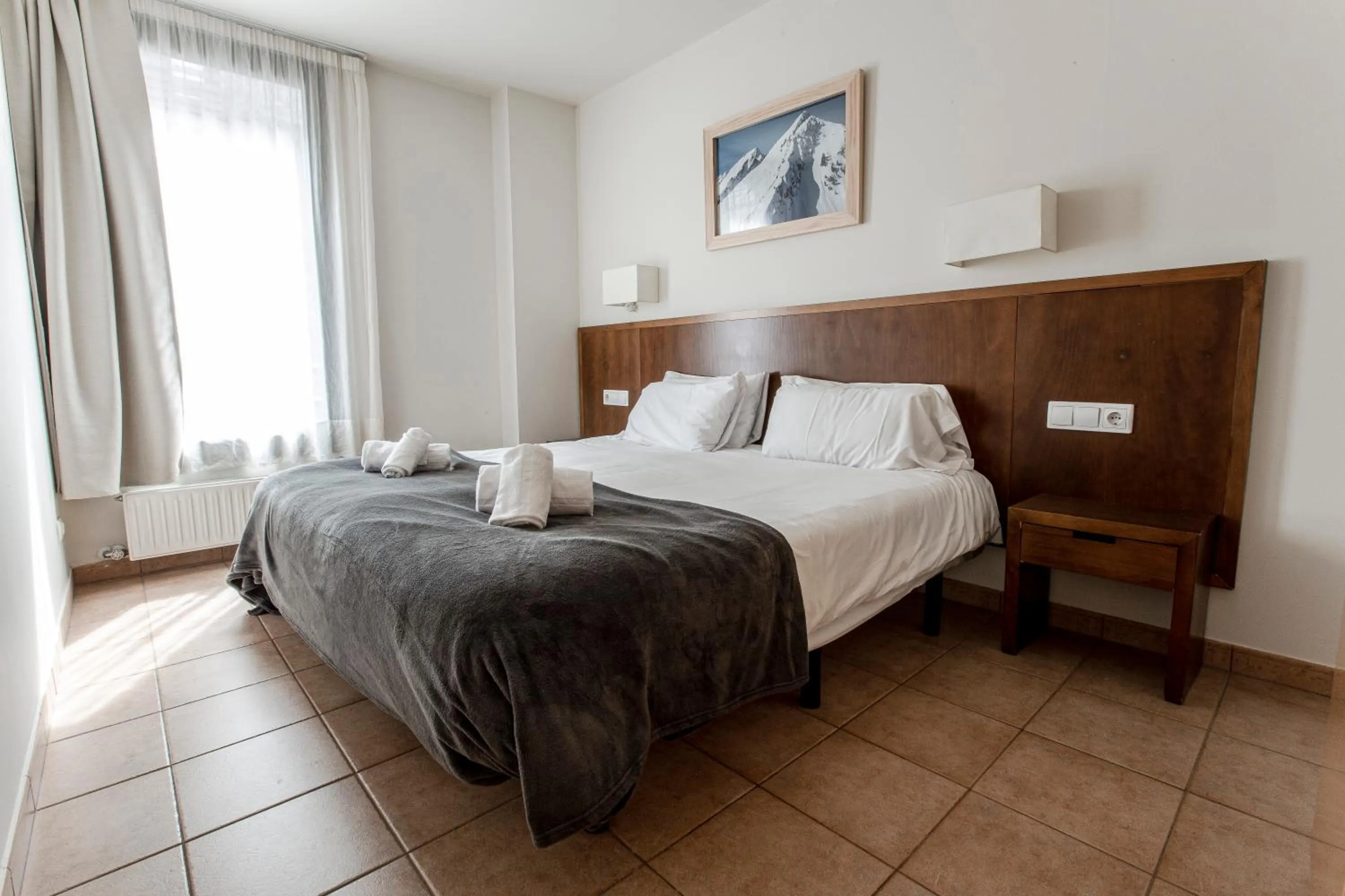 Bed in Outdoor Apartaments - Ski