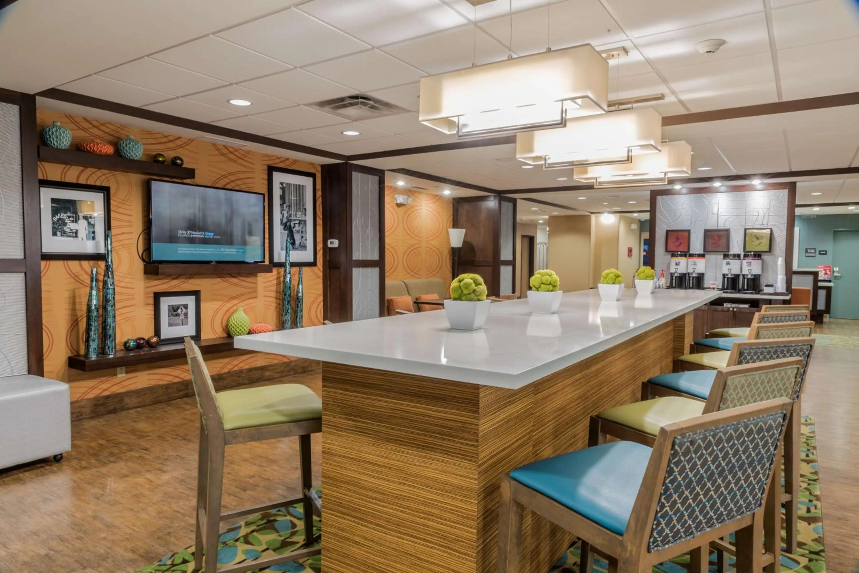 Lobby or reception in Hampton Inn Lake Charles