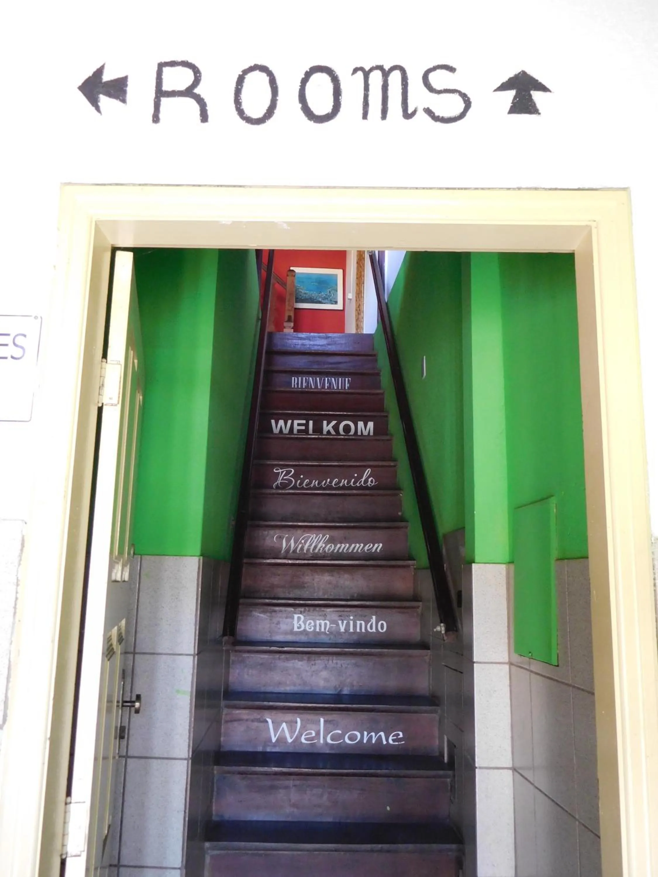 Decorative detail in Vibe Hostel Paraty