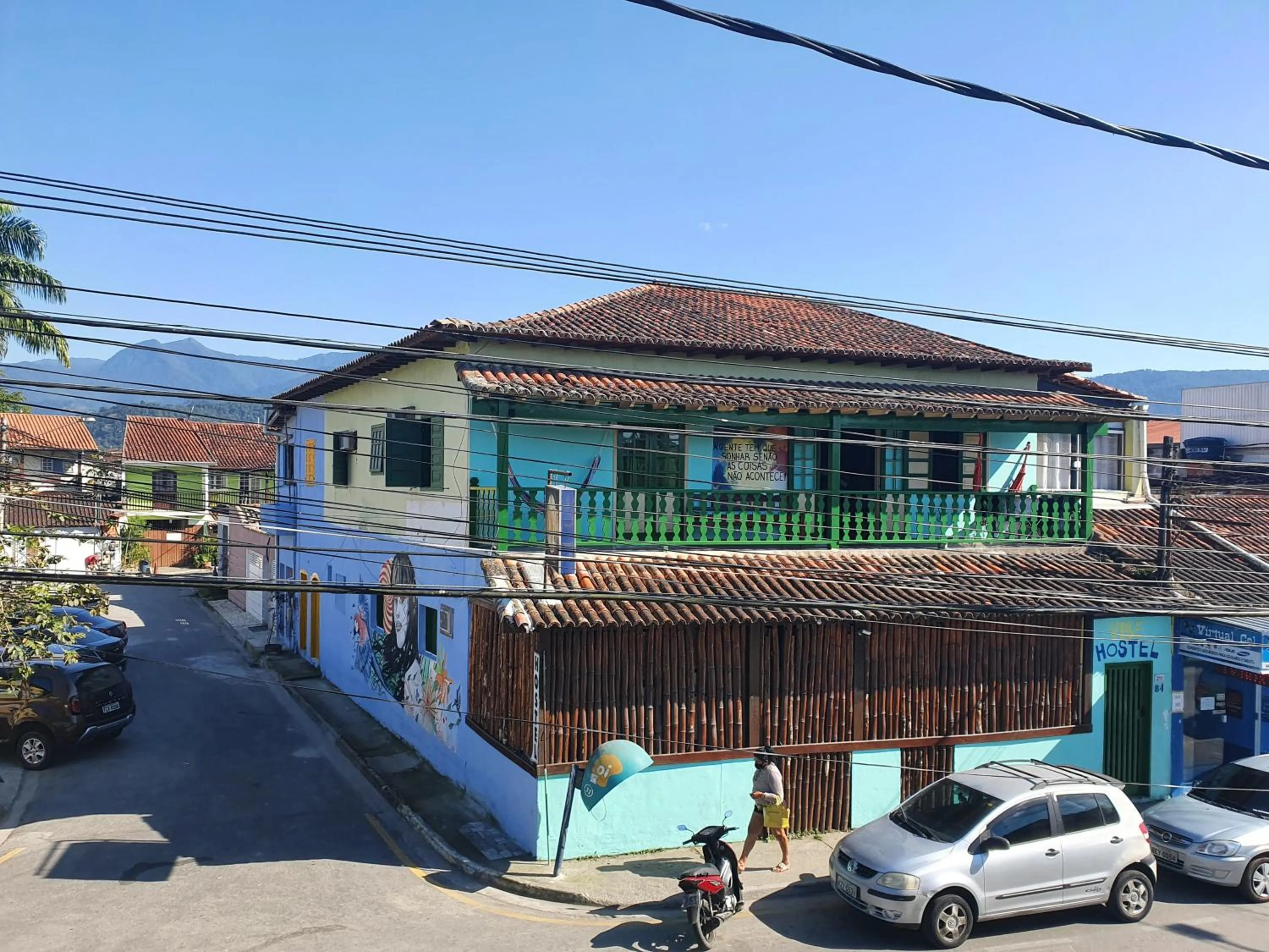 Property building in Vibe Hostel Paraty