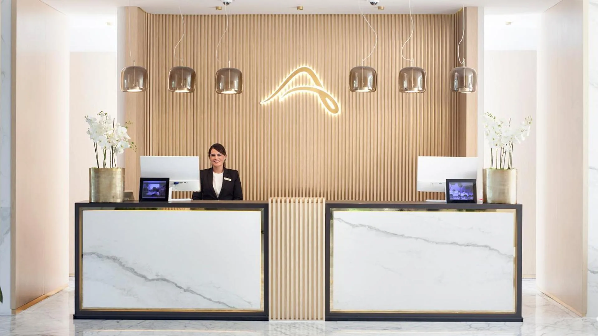 Lobby or reception in Alanda Marbella Hotel & Wellness