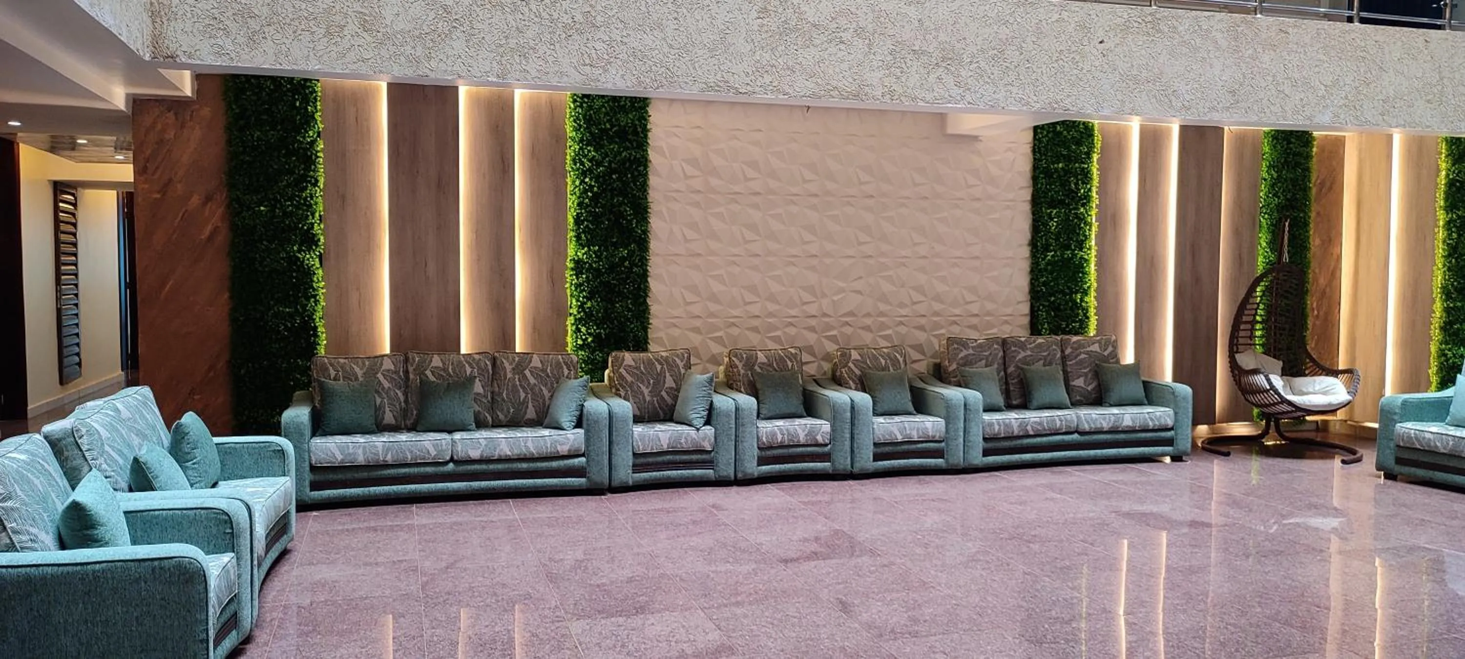 Lobby or reception in Koki Hotel