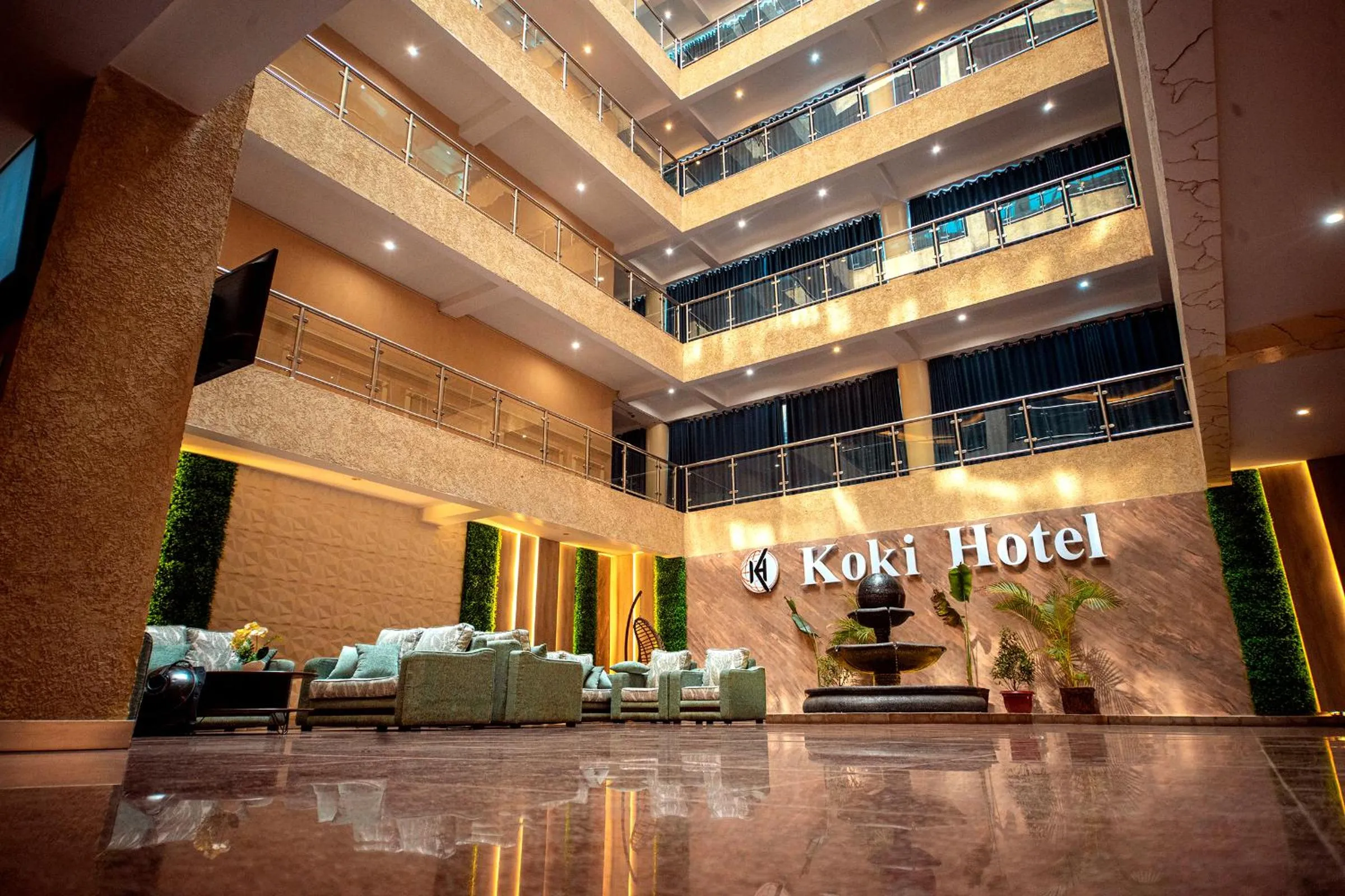 Property building in Koki Hotel
