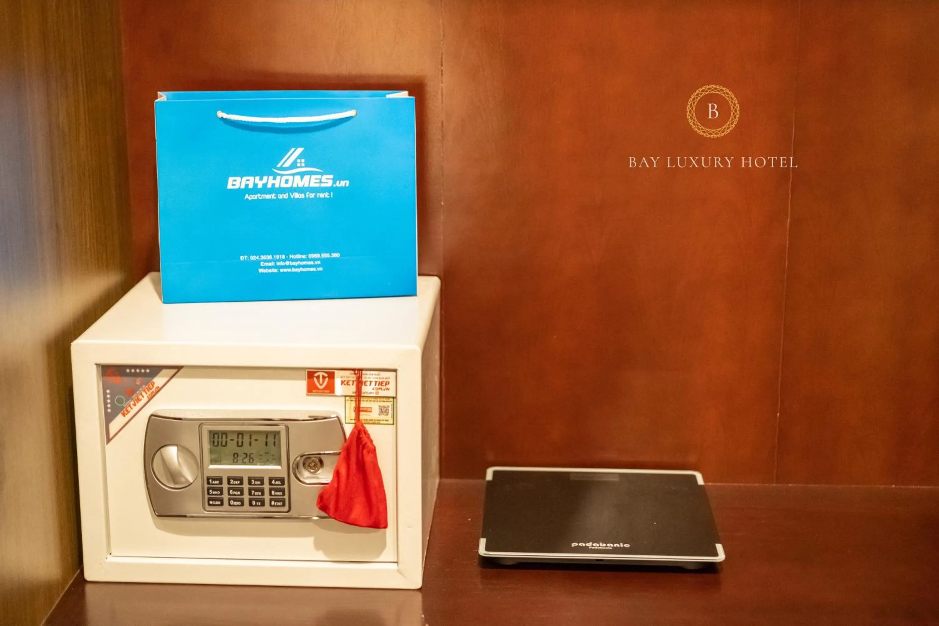 safe in Bay Luxury Hotel & Spa - 9 Nguyen Truong To