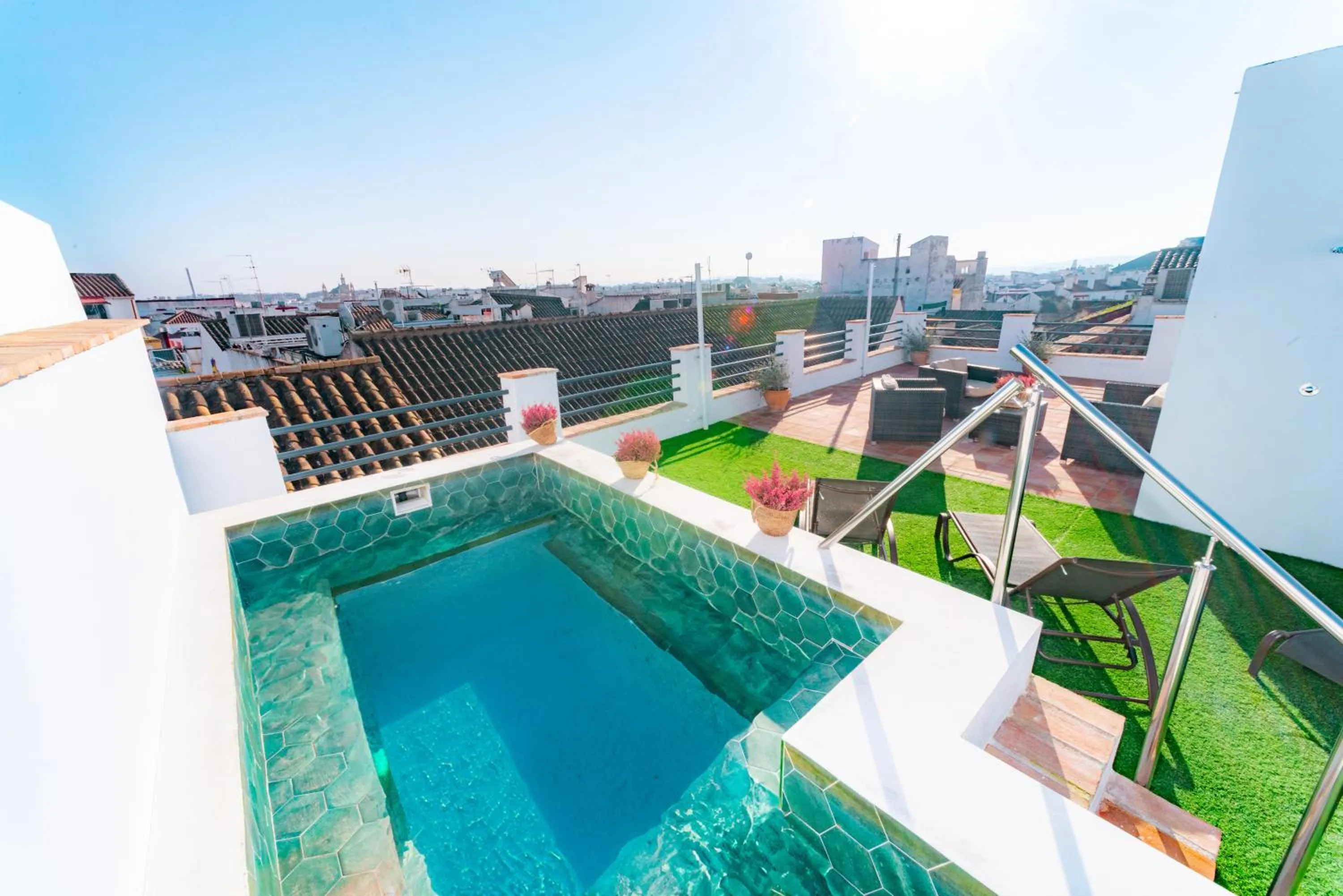 Balcony/Terrace in Suites Casa San Mateo