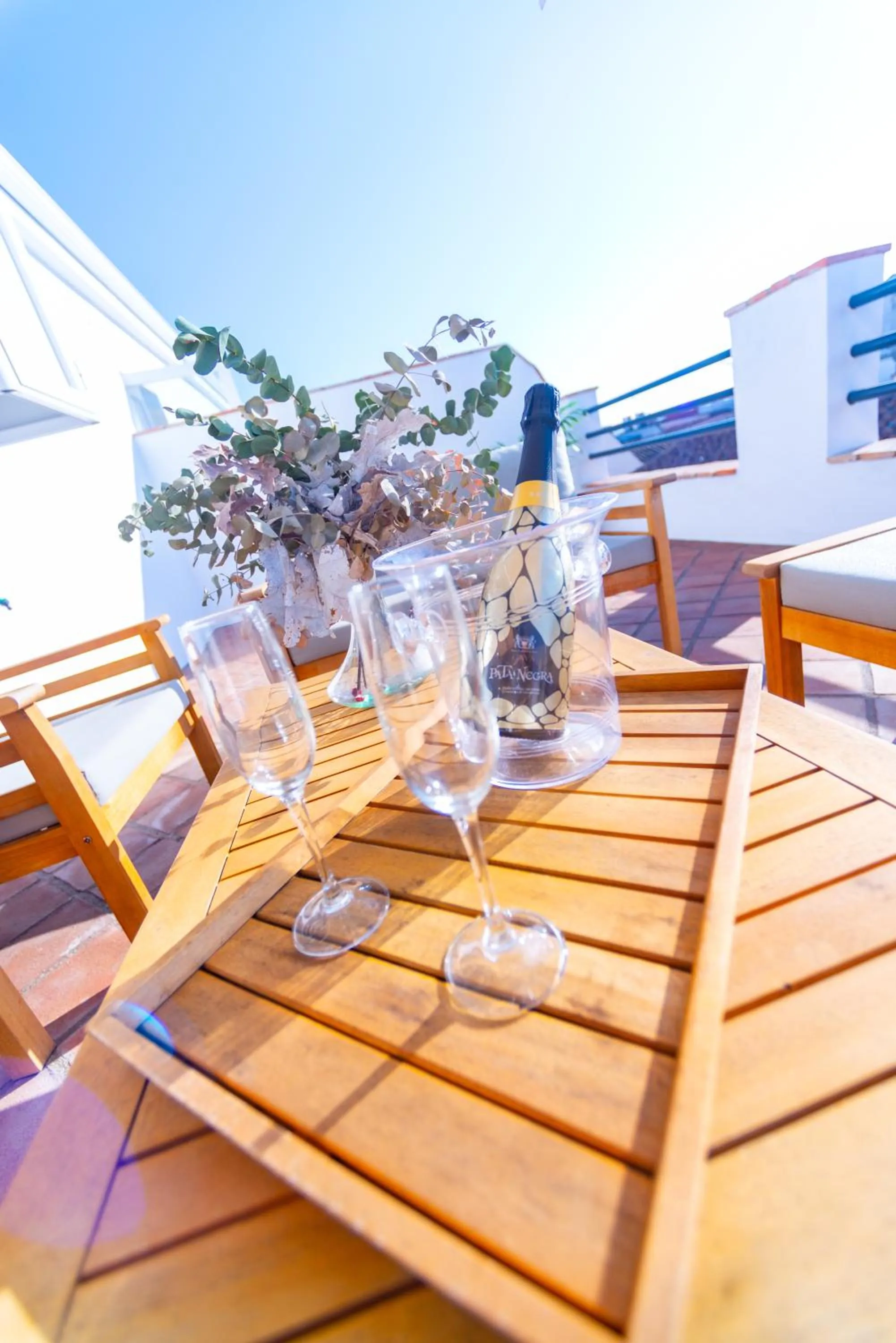 Balcony/Terrace in Suites Casa San Mateo