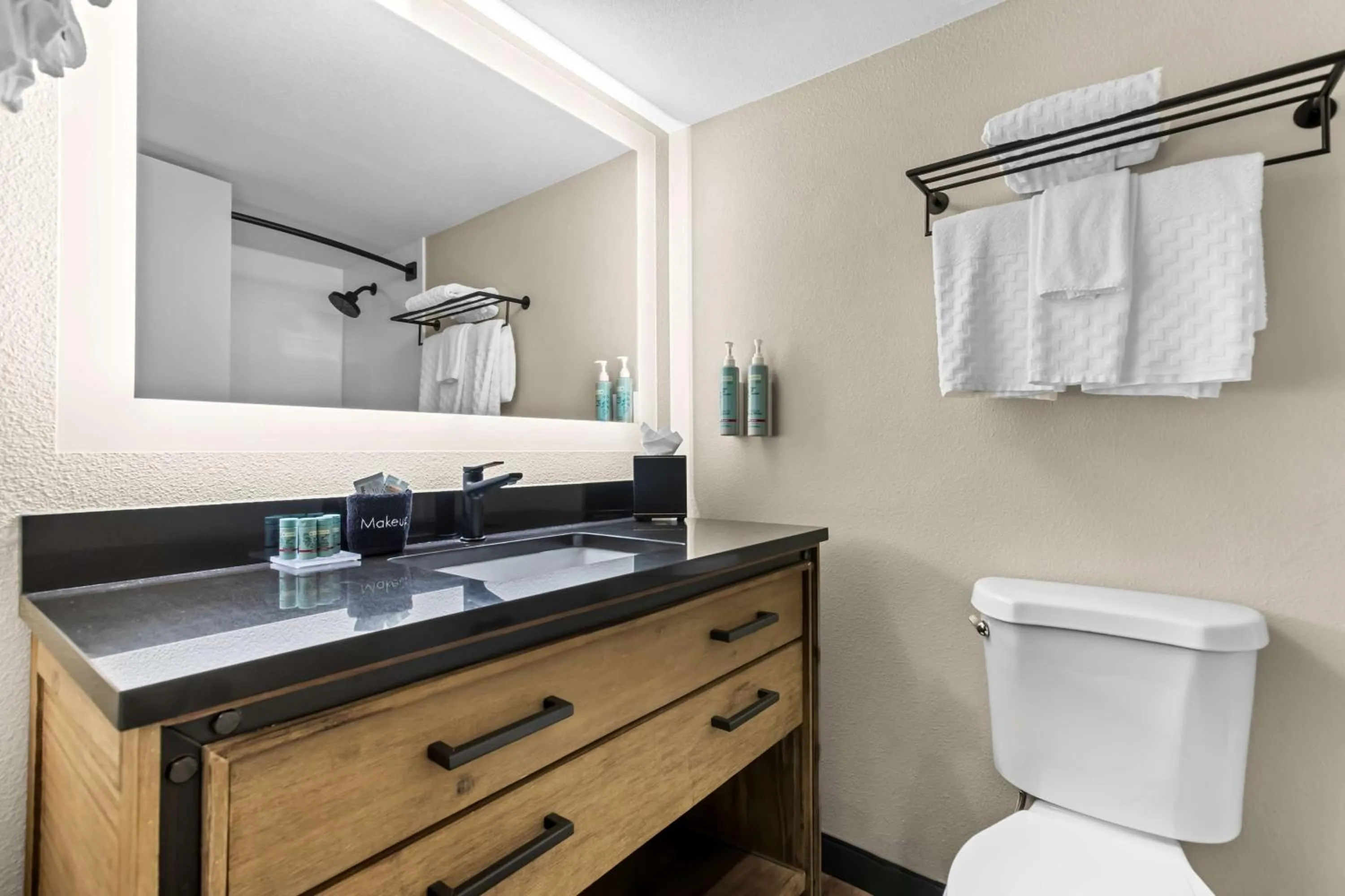 Bathroom in Best Western Downtown Casper Hotel