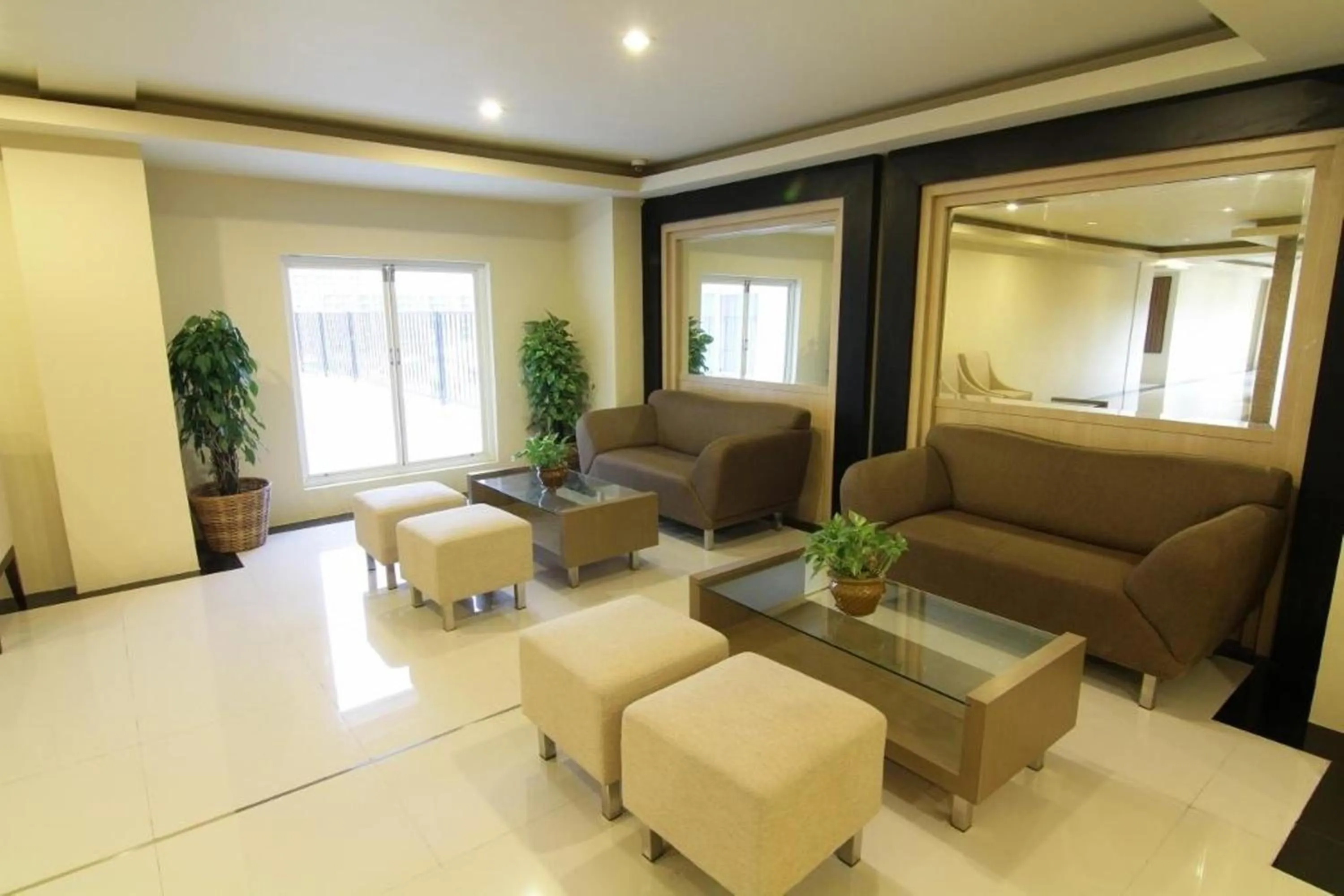 Lobby or reception in Grand Asia Hotel