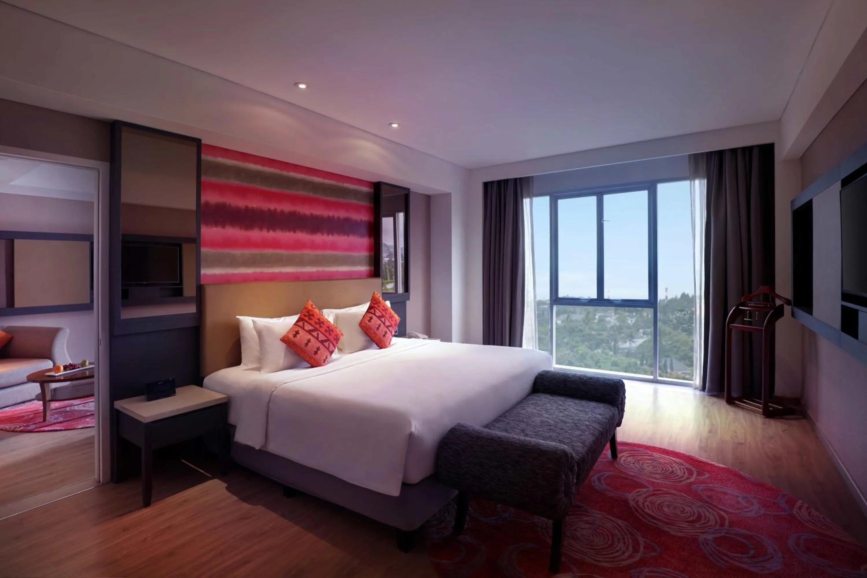 Bed in Grand Mercure Bandung Setiabudi