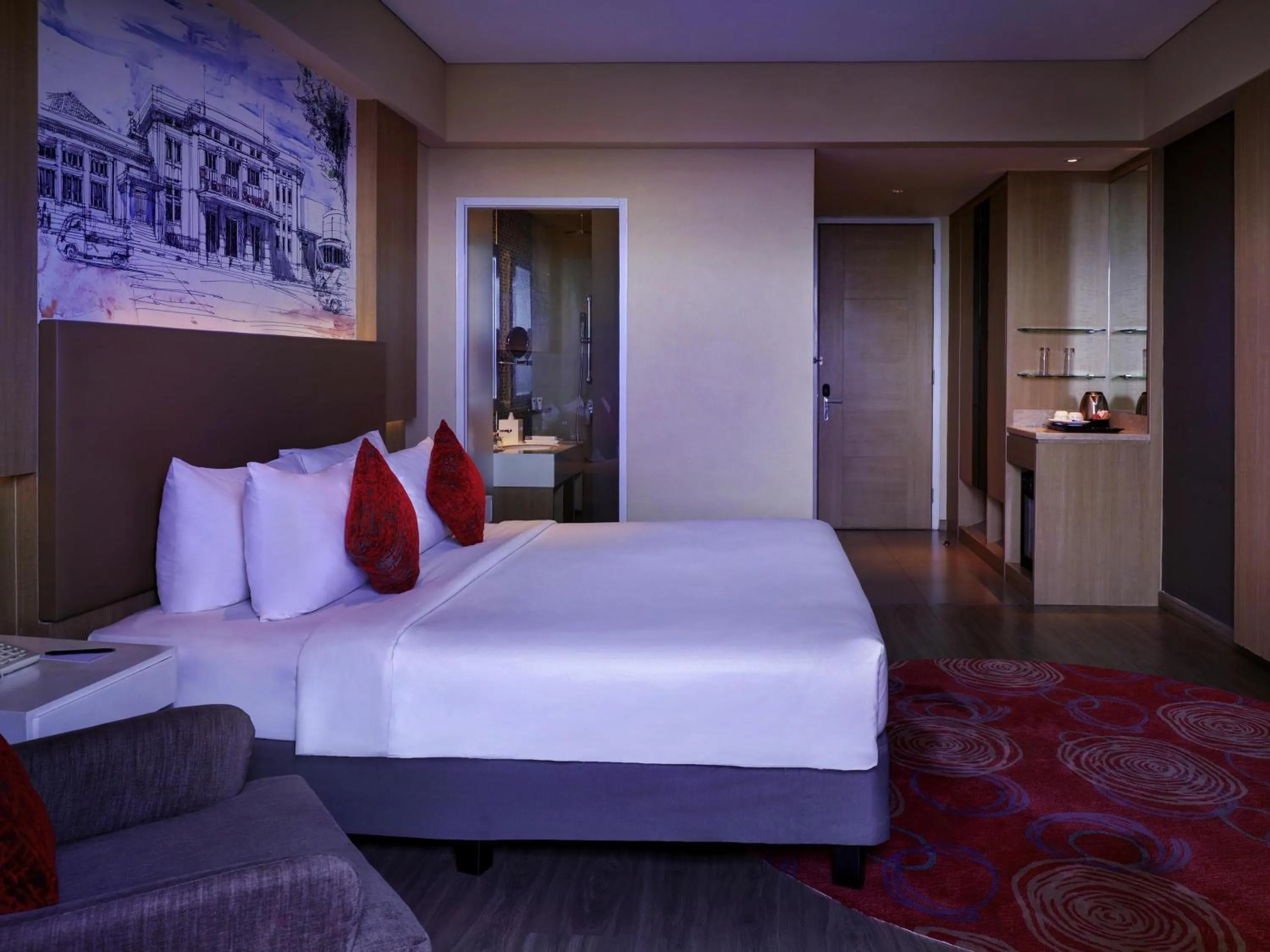 Bedroom, Bed in Grand Mercure Bandung Setiabudi