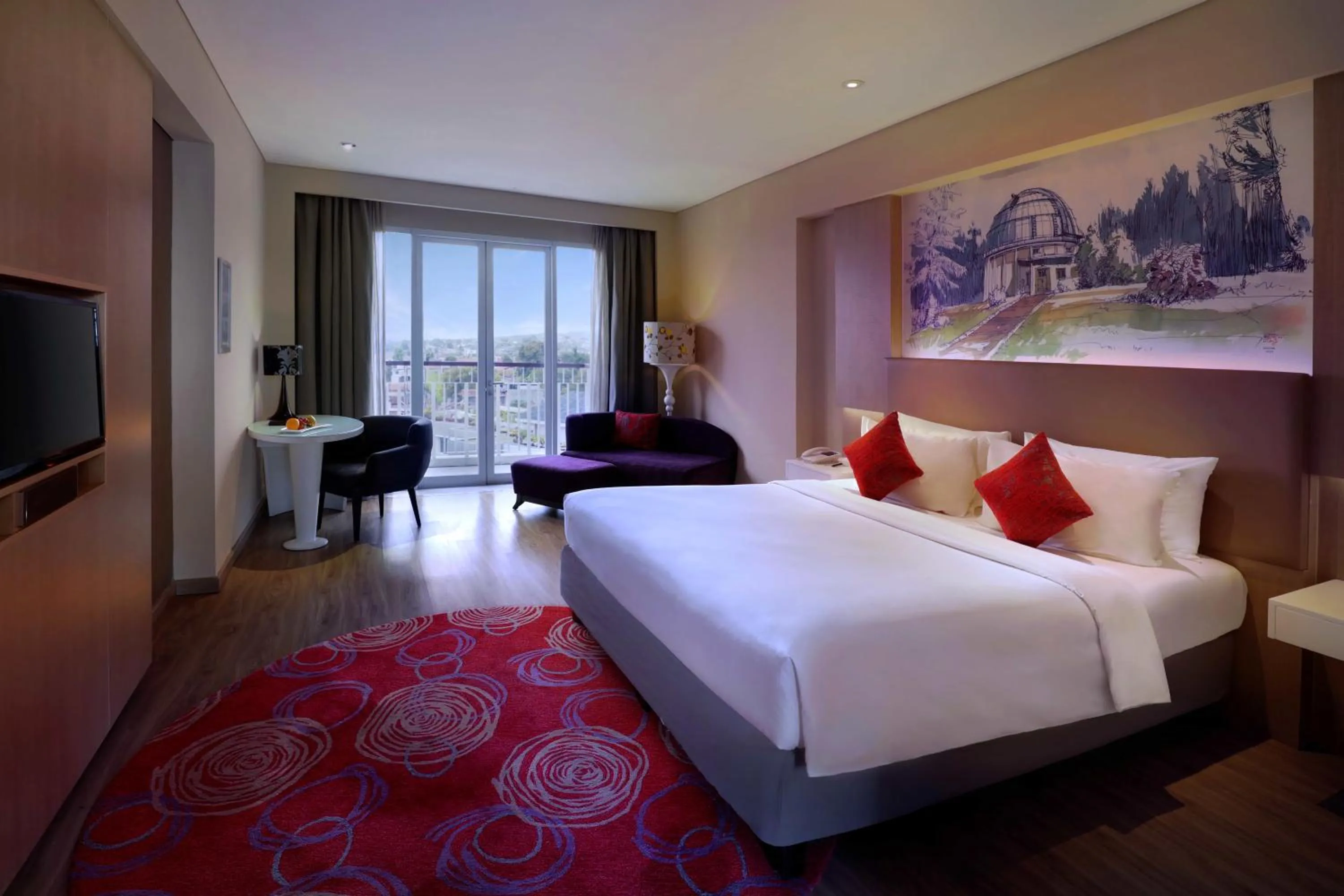 Bed in Grand Mercure Bandung Setiabudi