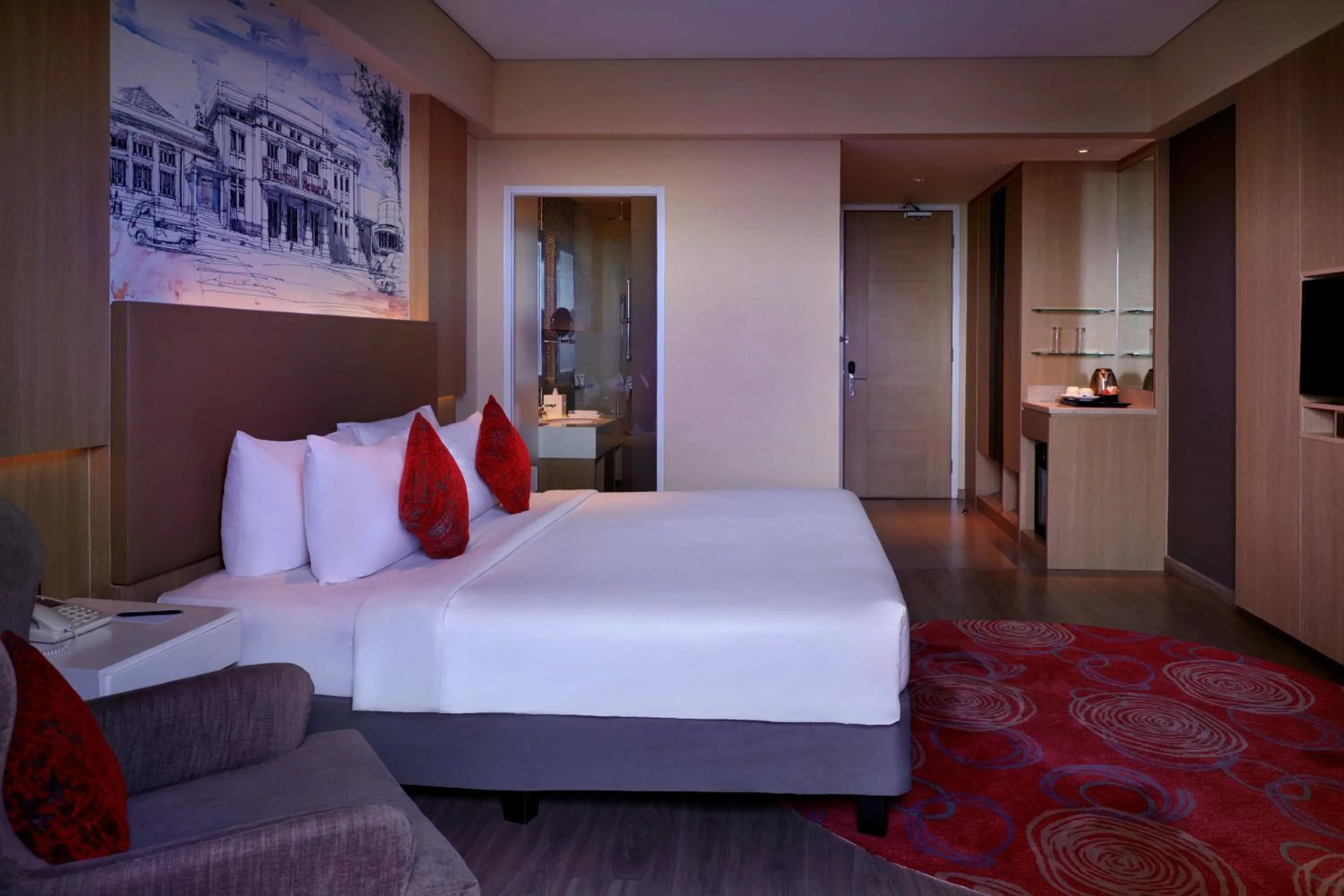 Bedroom, Bed in Grand Mercure Bandung Setiabudi